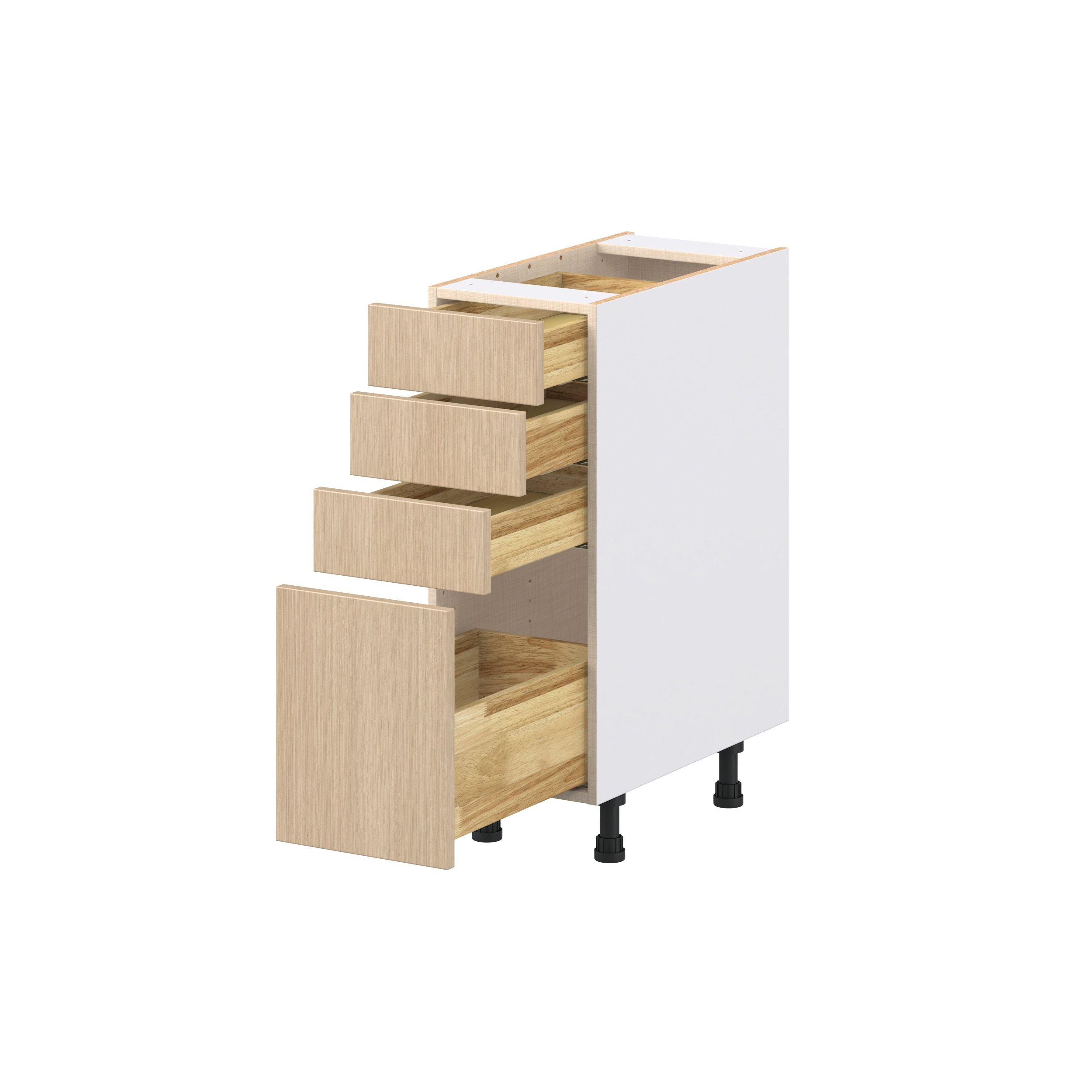 Glenwood 12 in. Mojavi Oak Drawer Base Cabinet