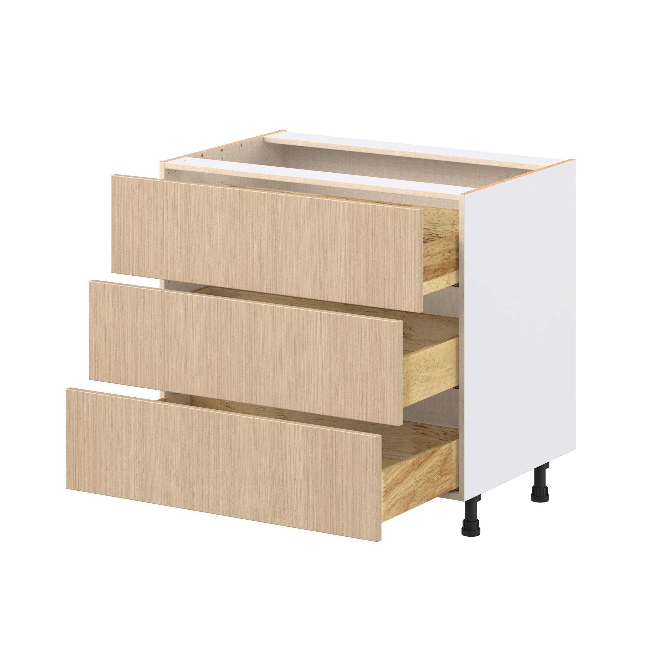 Glenwood 36 in. Mojavi Oak Drawer Base Cabinet
