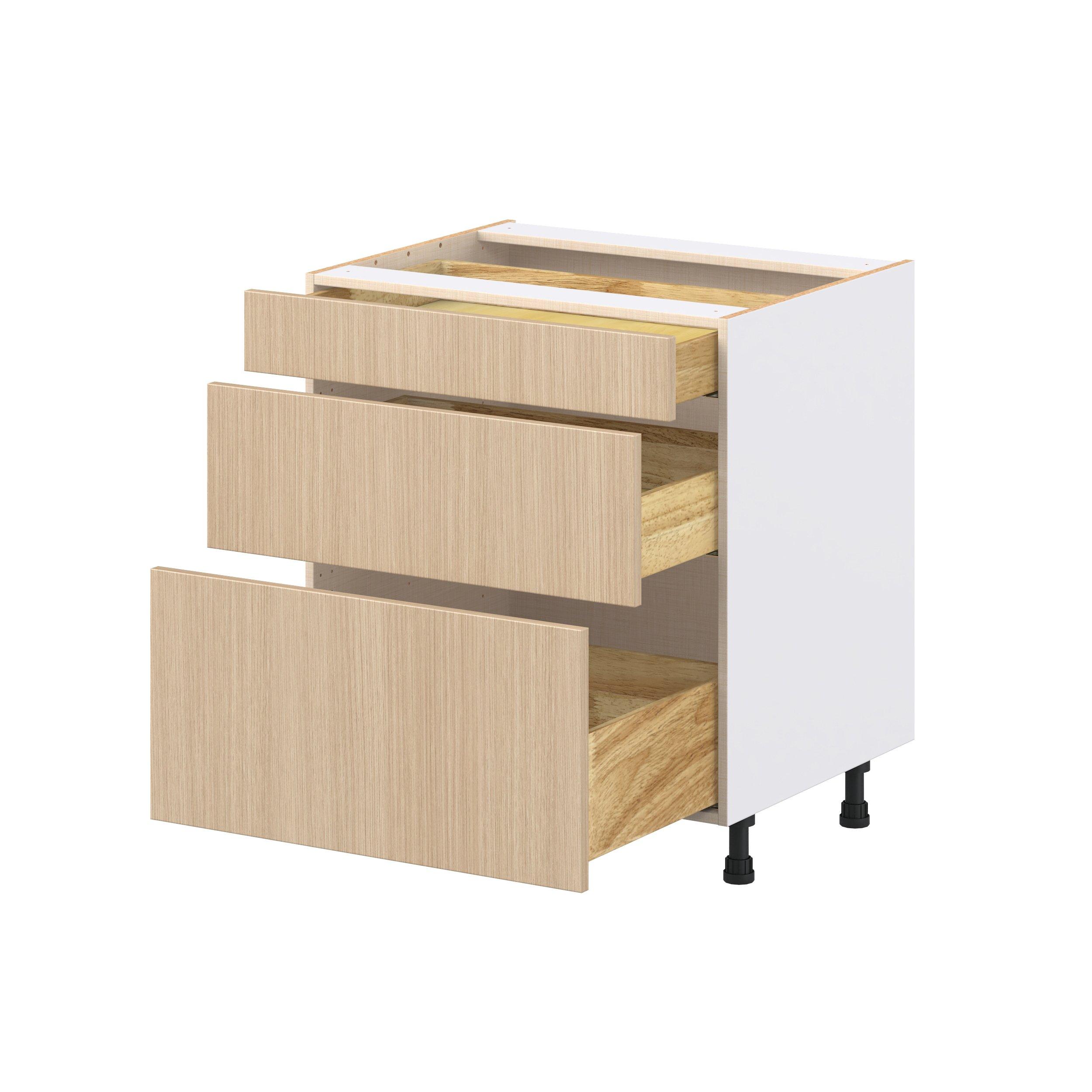 Glenwood 30 in. Mojavi Oak Drawer Base Cabinet