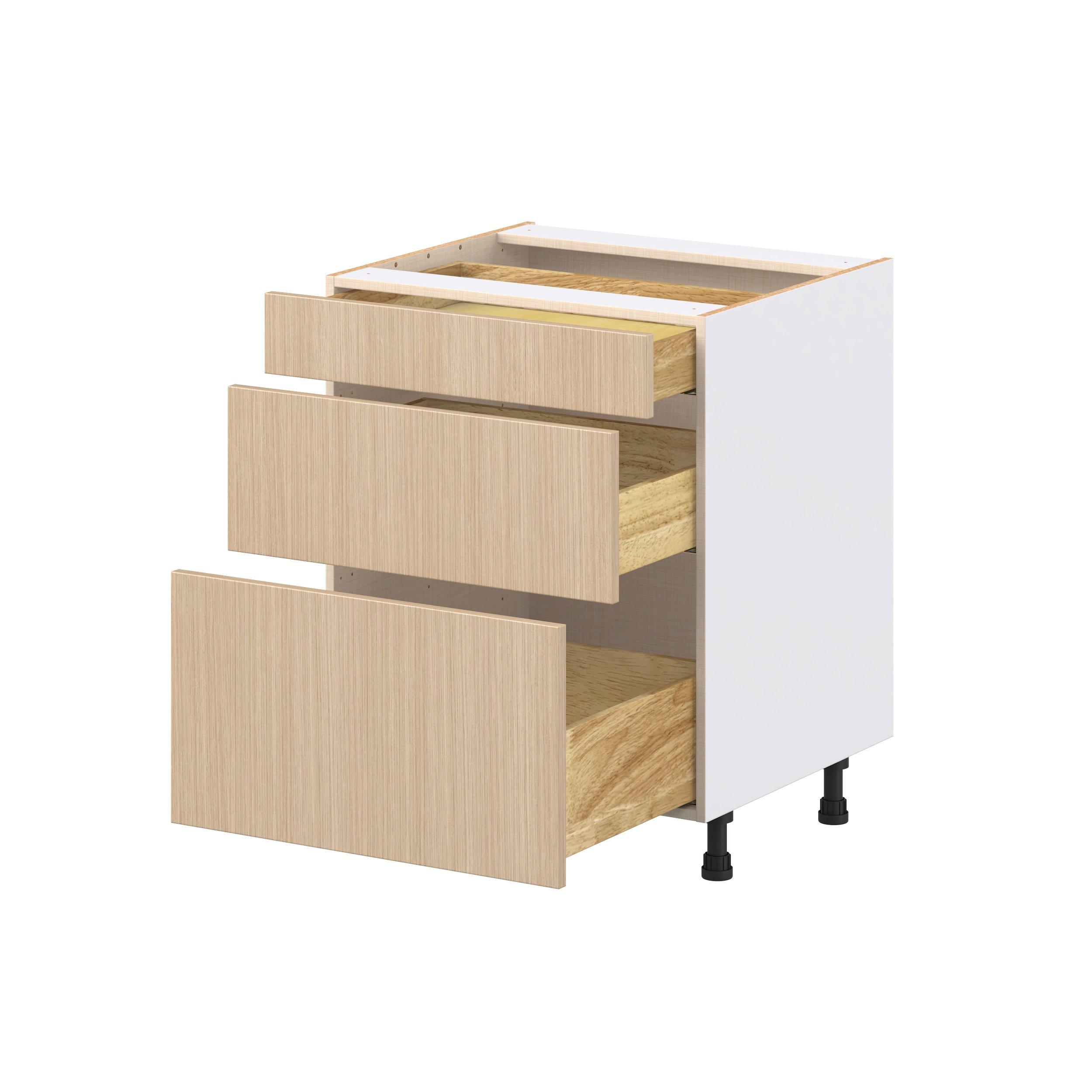 Glenwood 27 in. Mojavi Oak Drawer Base Cabinet