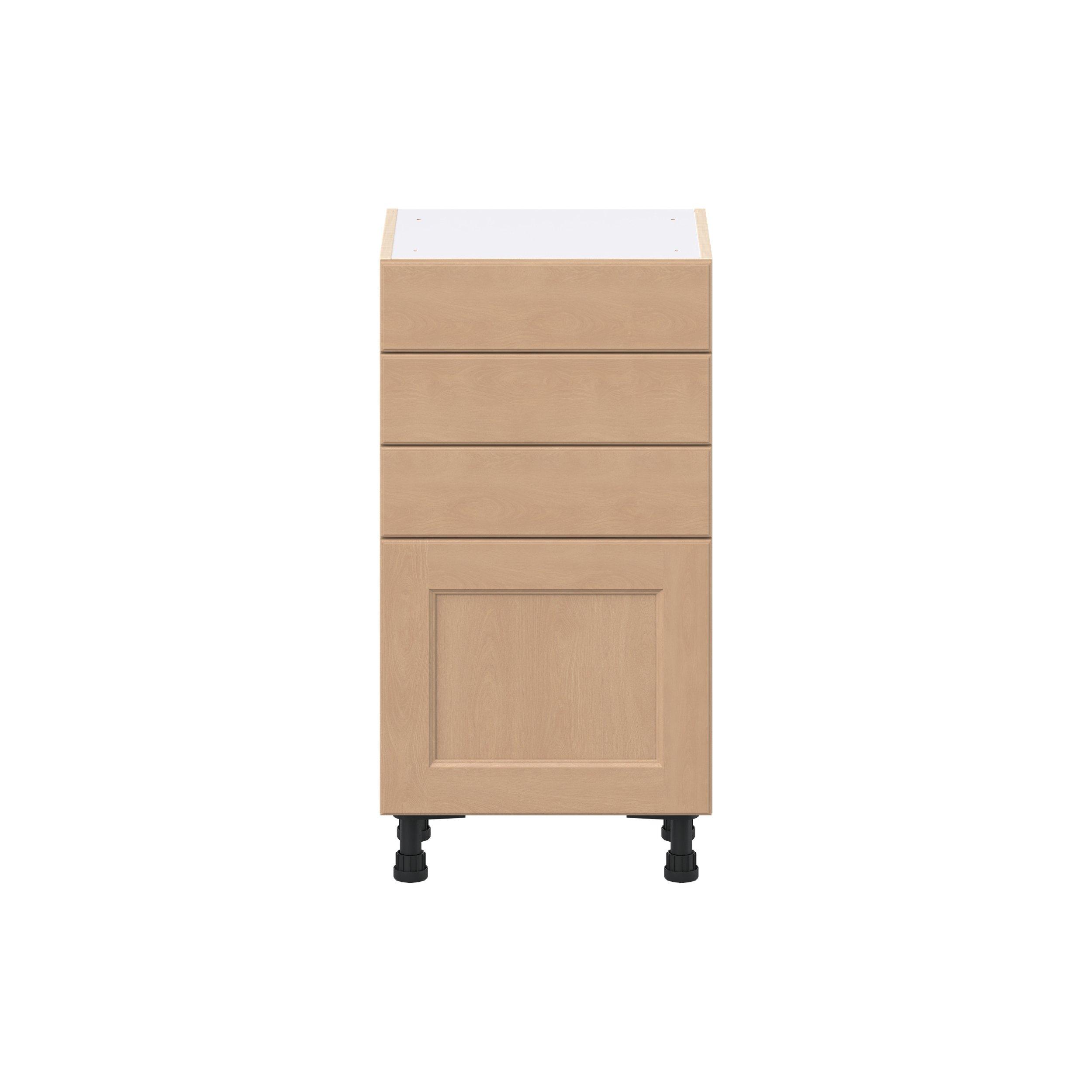 Sugarhill 18 in. Stained Sugar Cookie Shallow Base Cabinet