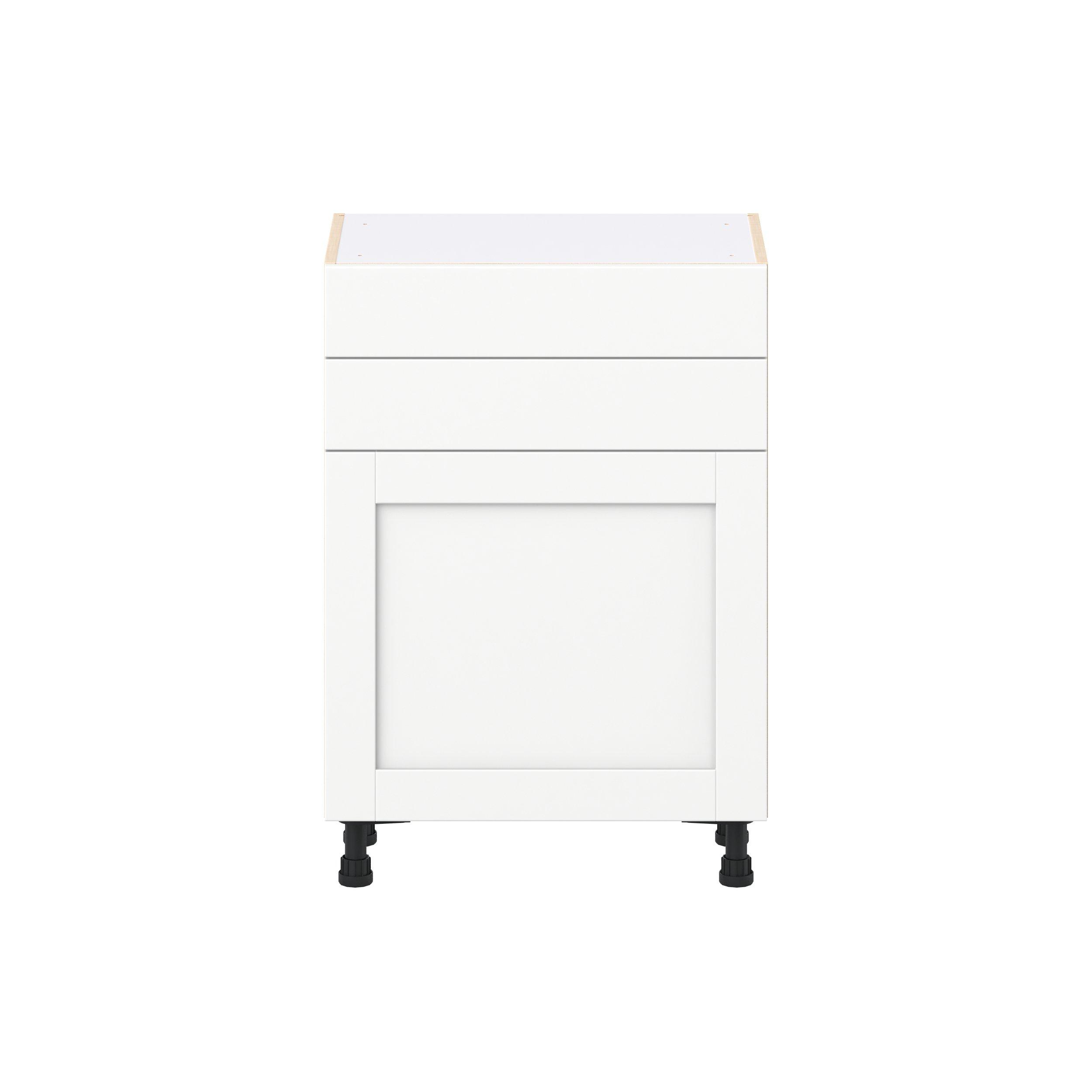 Summerhill 1 Door 2 Drawer Shallow Base Door and Drawer Cabinet
