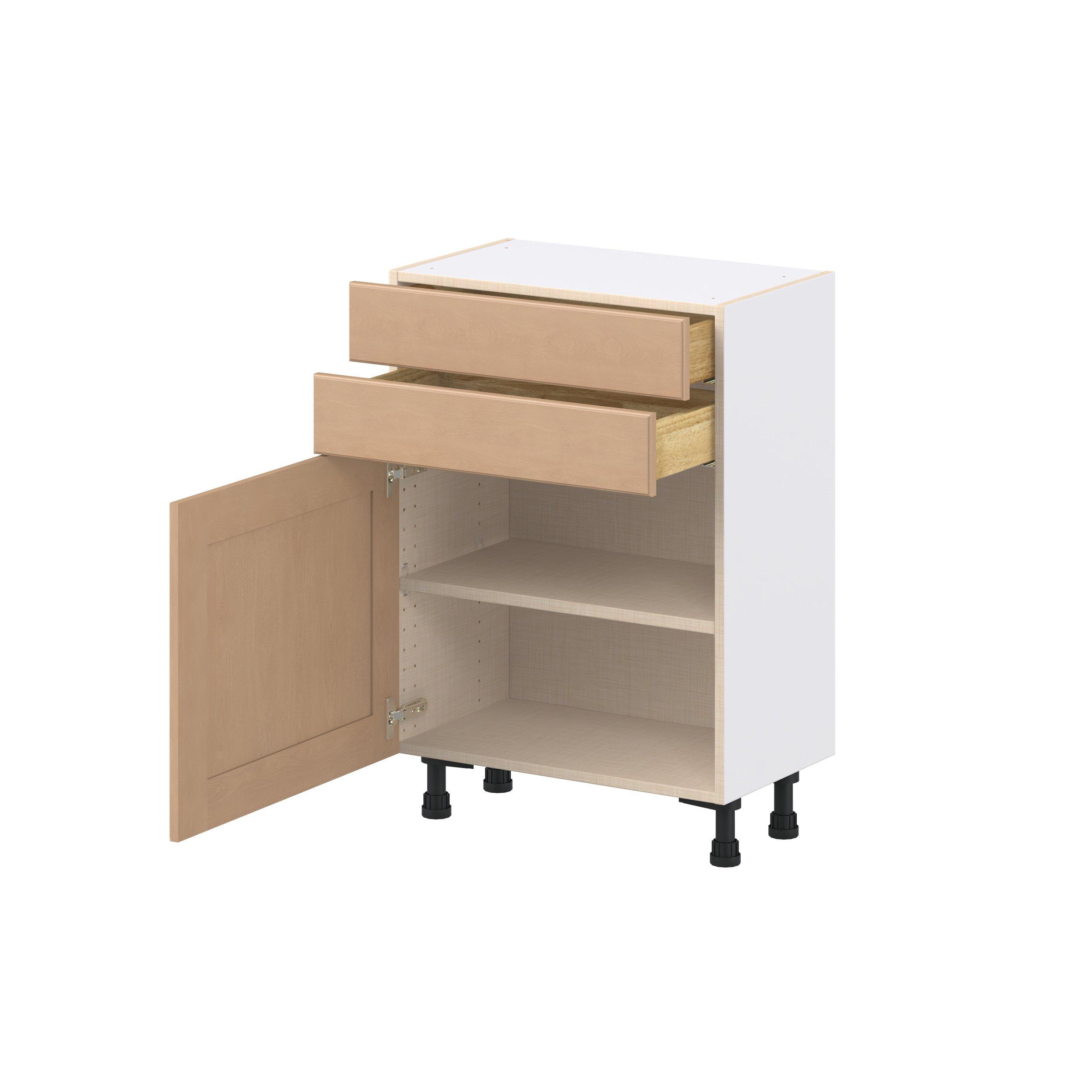 Sugarhill 24 in. Stained Sugar Cookie Shallow Base Cabinet