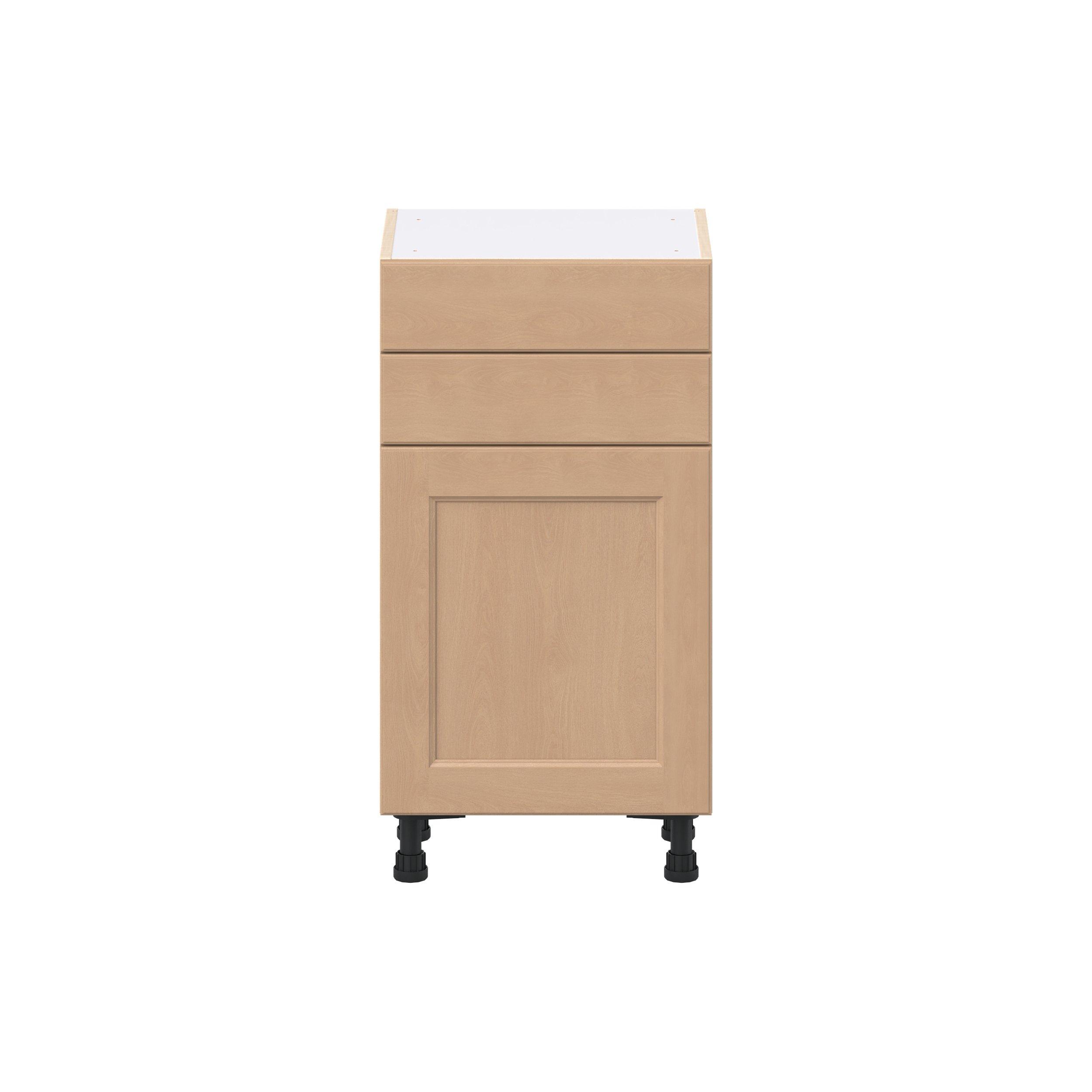 Sugarhill 18 in. Stained Sugar Cookie Shallow Base Cabinet