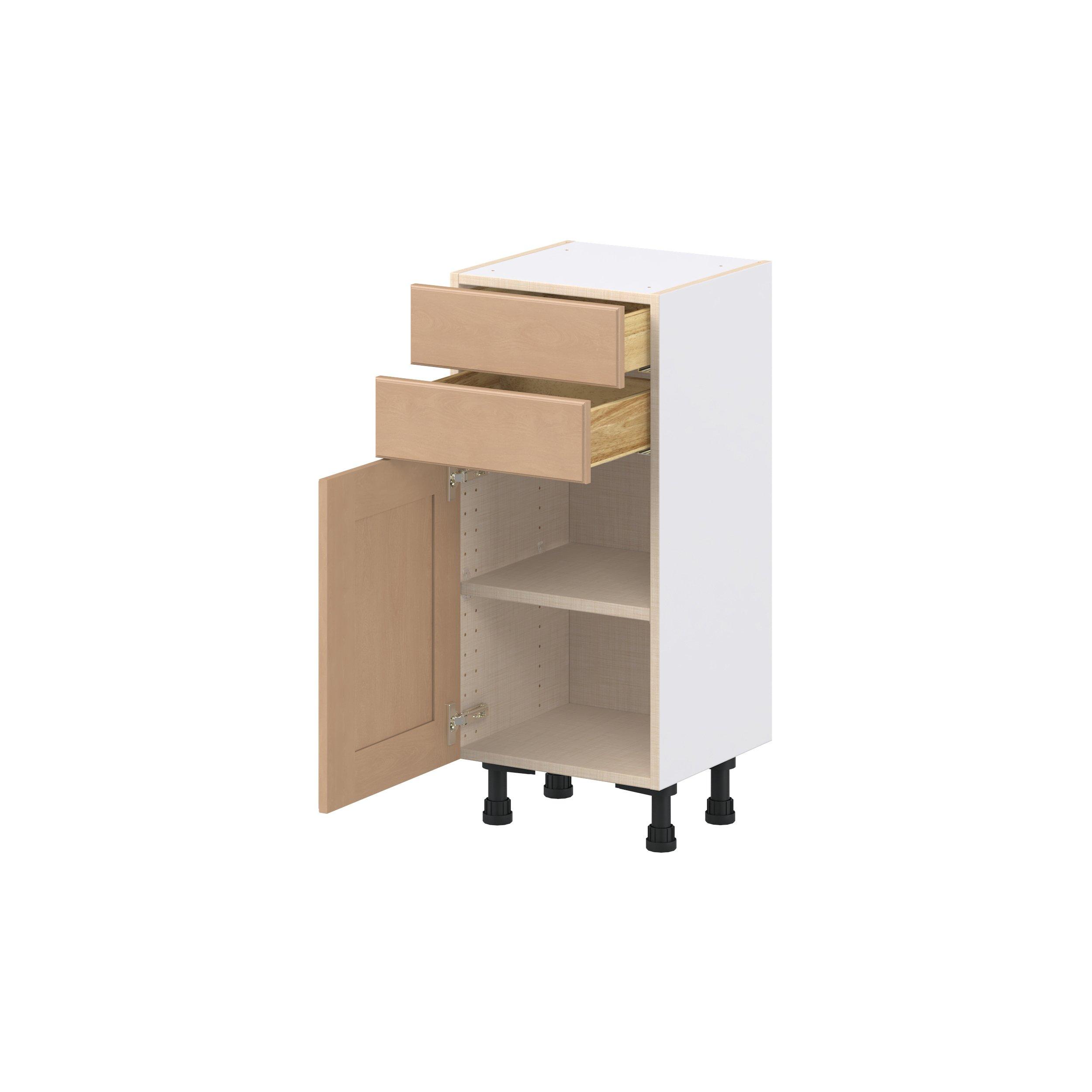 Sugarhill 15 in. Stained Sugar Cookie Shallow Base Cabinet