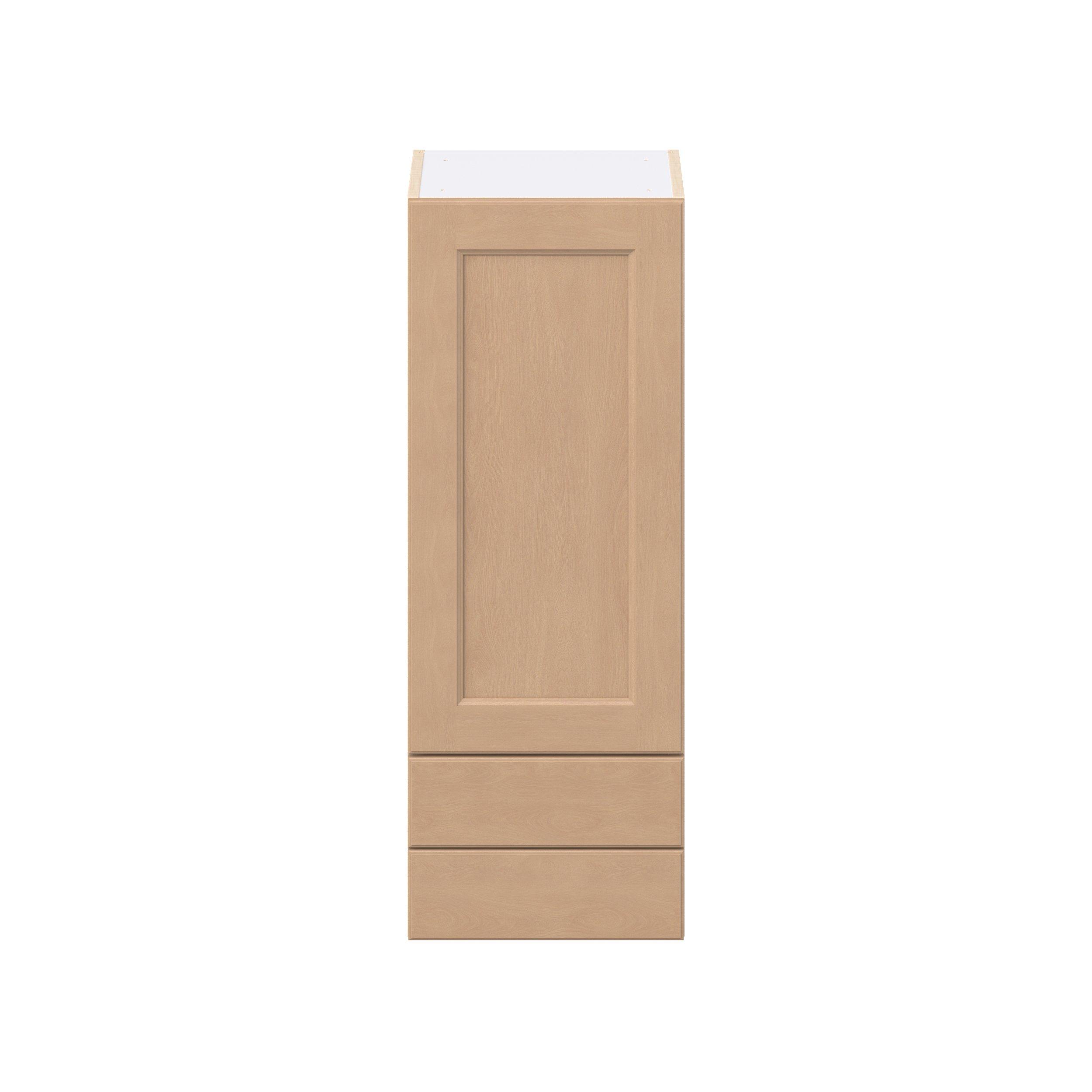 Sugarhill 15 in. Stained Sugar Cookie Door and Drawer Wall Cabinet