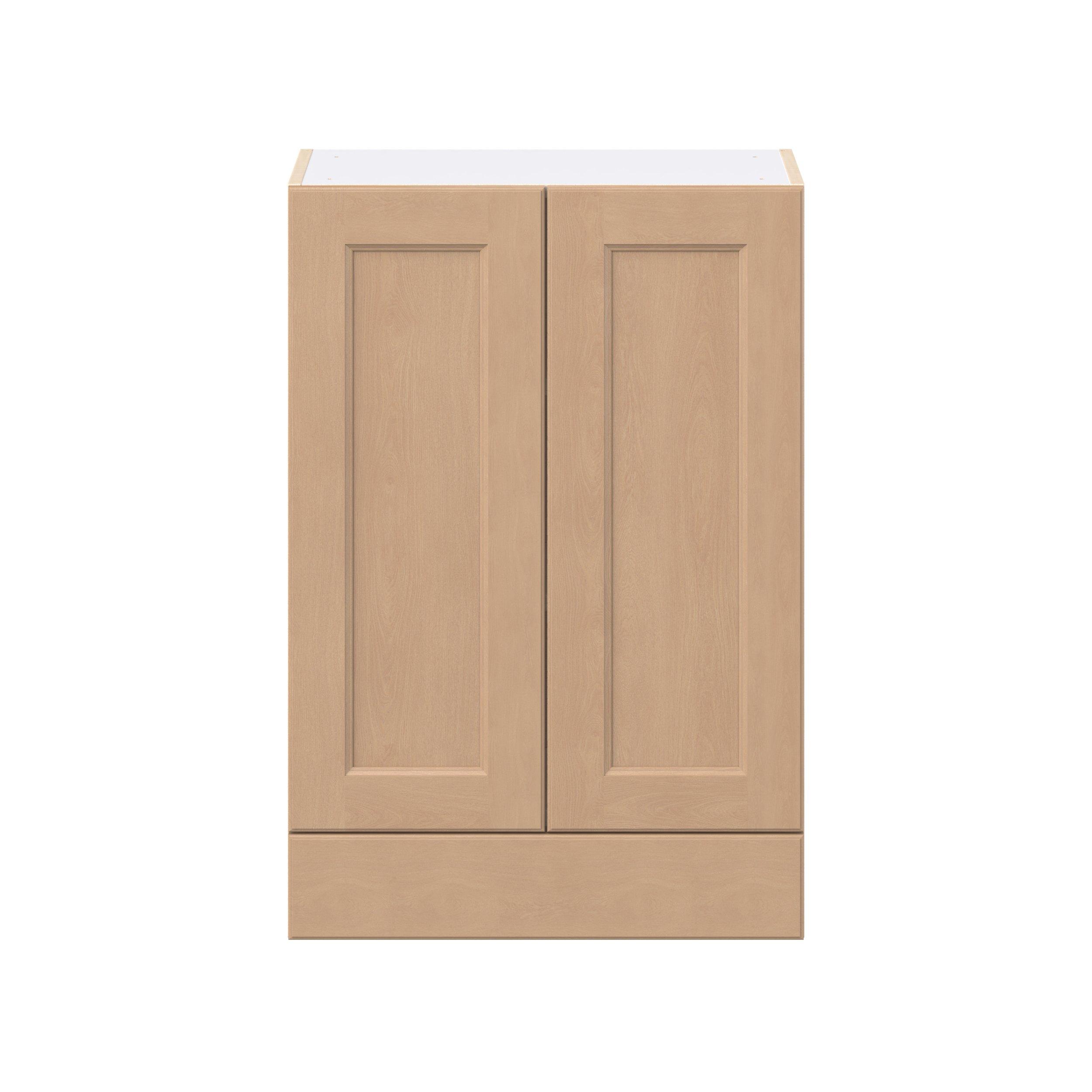 Sugarhill 24 in. Stained Sugar Cookie Door and Drawer Wall Cabinet