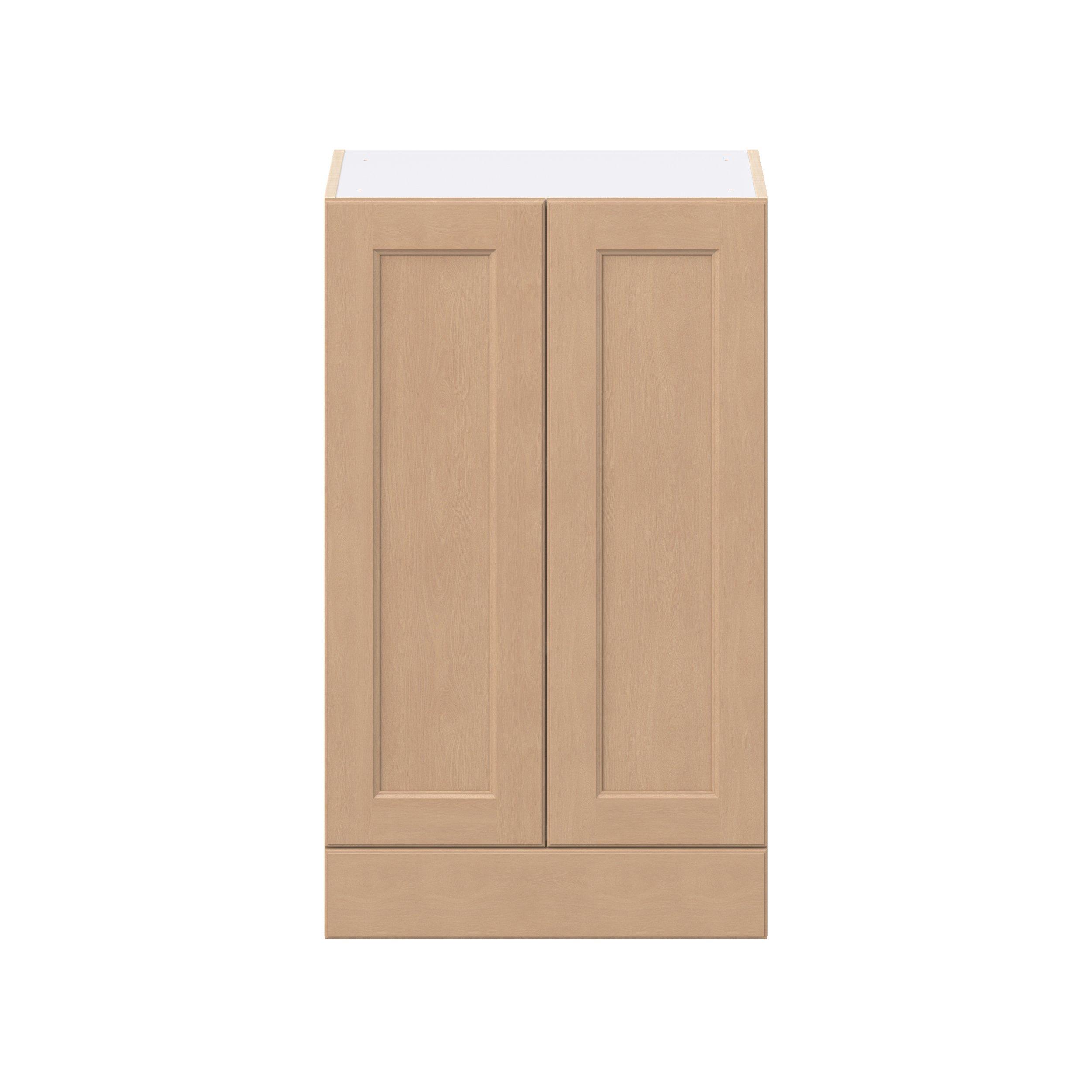 Sugarhill 24 in. Stained Sugar Cookie Door and Drawer Wall Cabinet