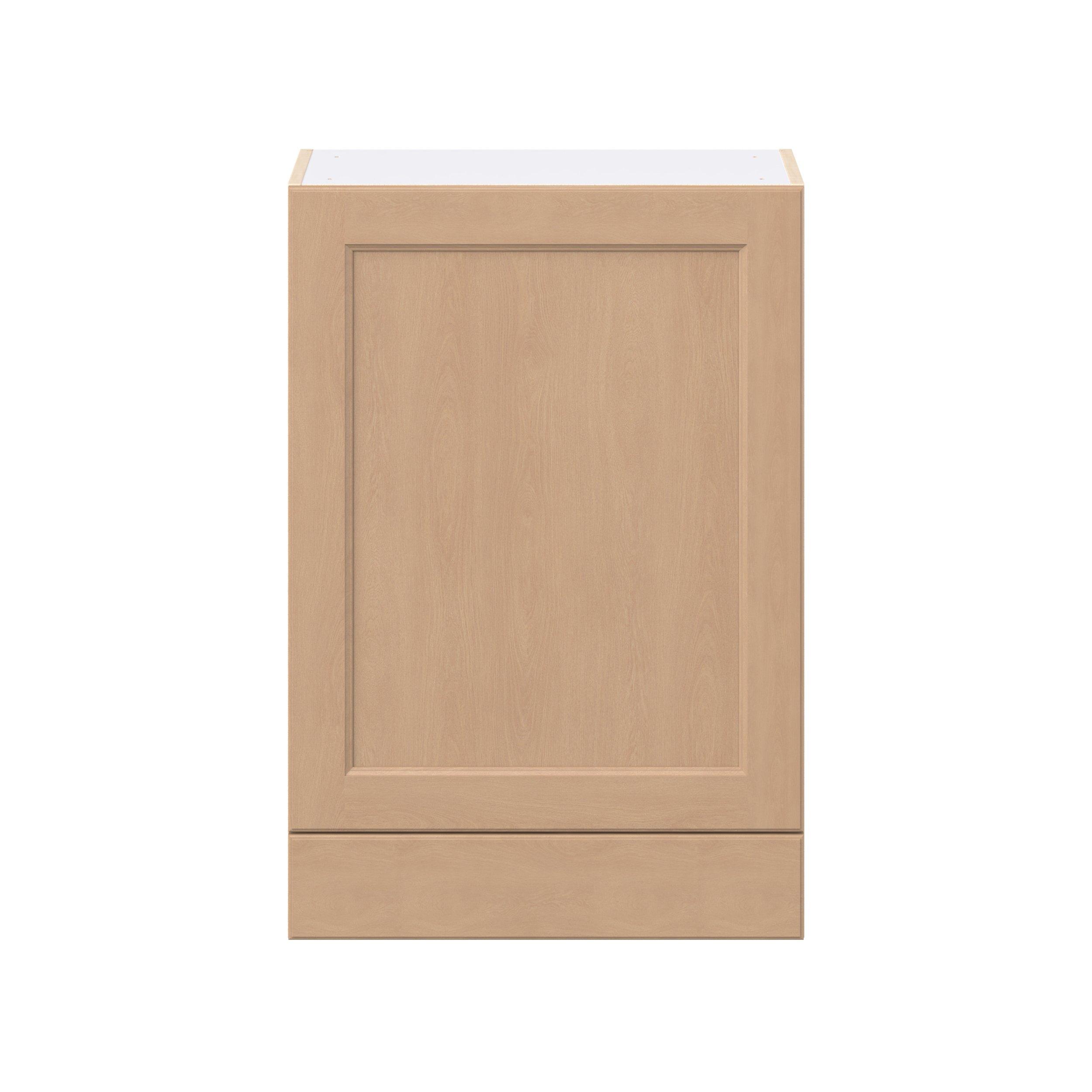Sugarhill 24 in. Stained Sugar Cookie Door and Drawer Wall Cabinet
