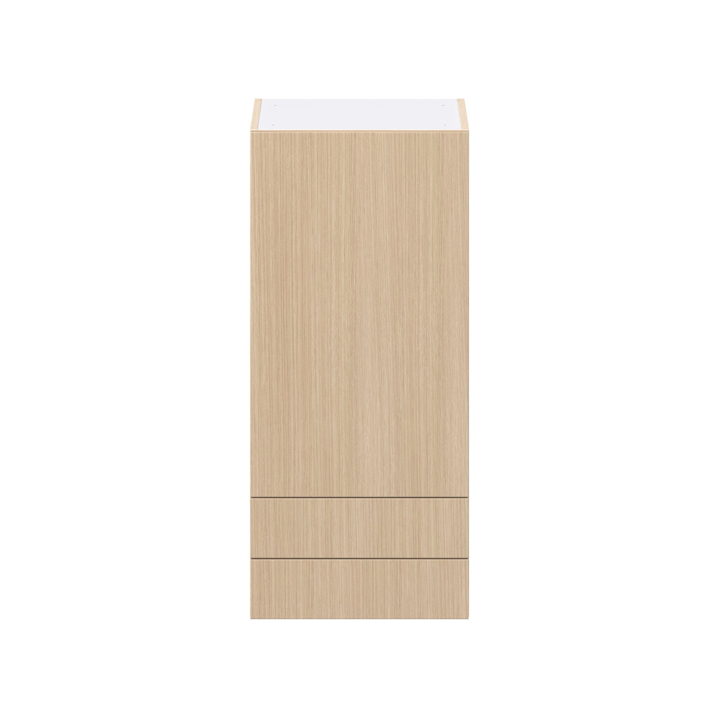 Glenwood 18 in. Mojavi Oak Door and Drawer Wall Cabinet