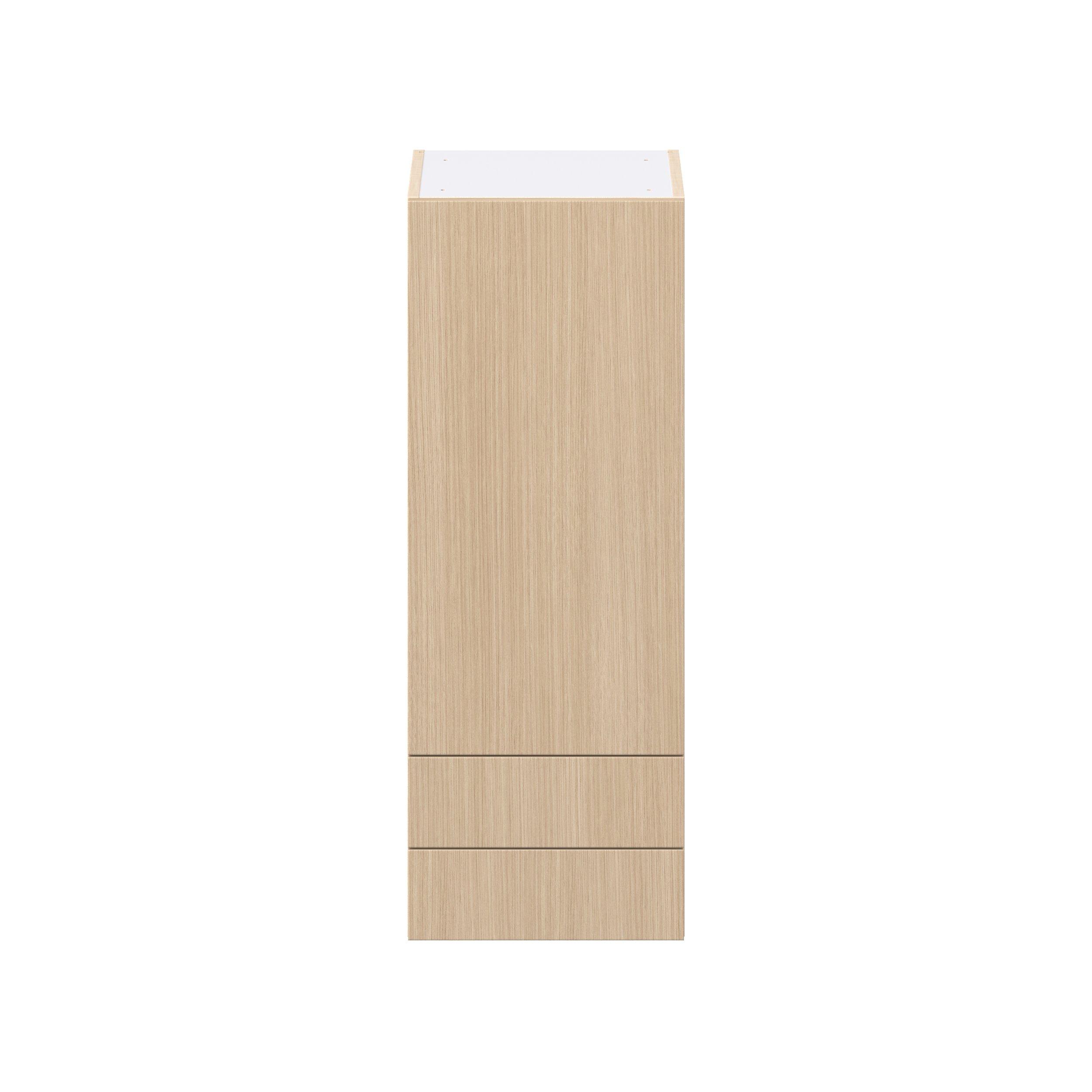 Glenwood 15 in. Mojavi Oak Door and Drawer Wall Cabinet