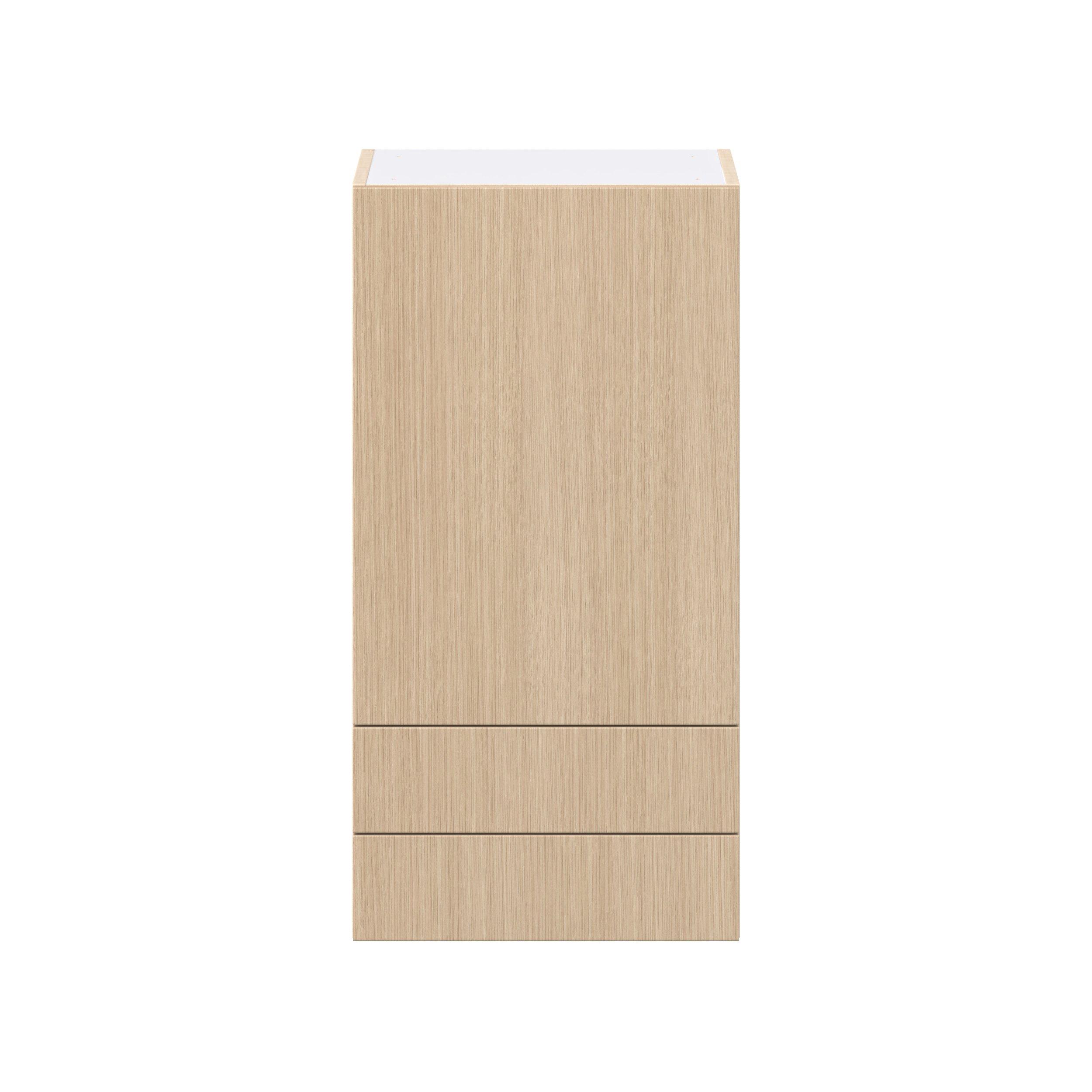 Glenwood 18 in. Mojavi Oak Door and Drawer Wall Cabinet