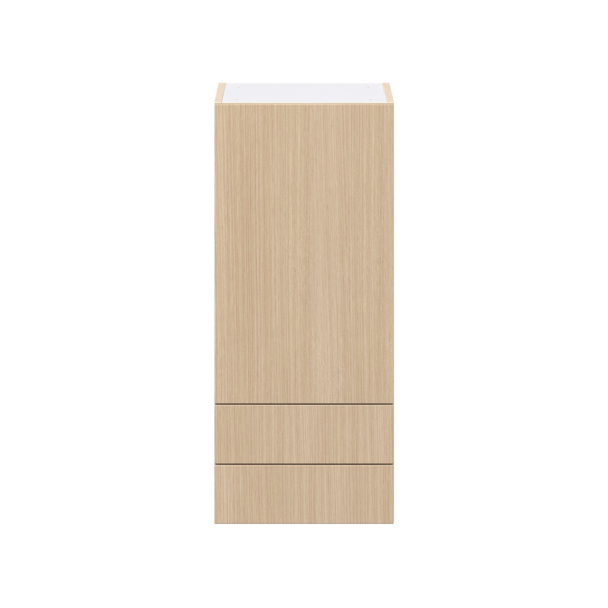 Glenwood 15 in. Mojavi Oak Door and Drawer Wall Cabinet