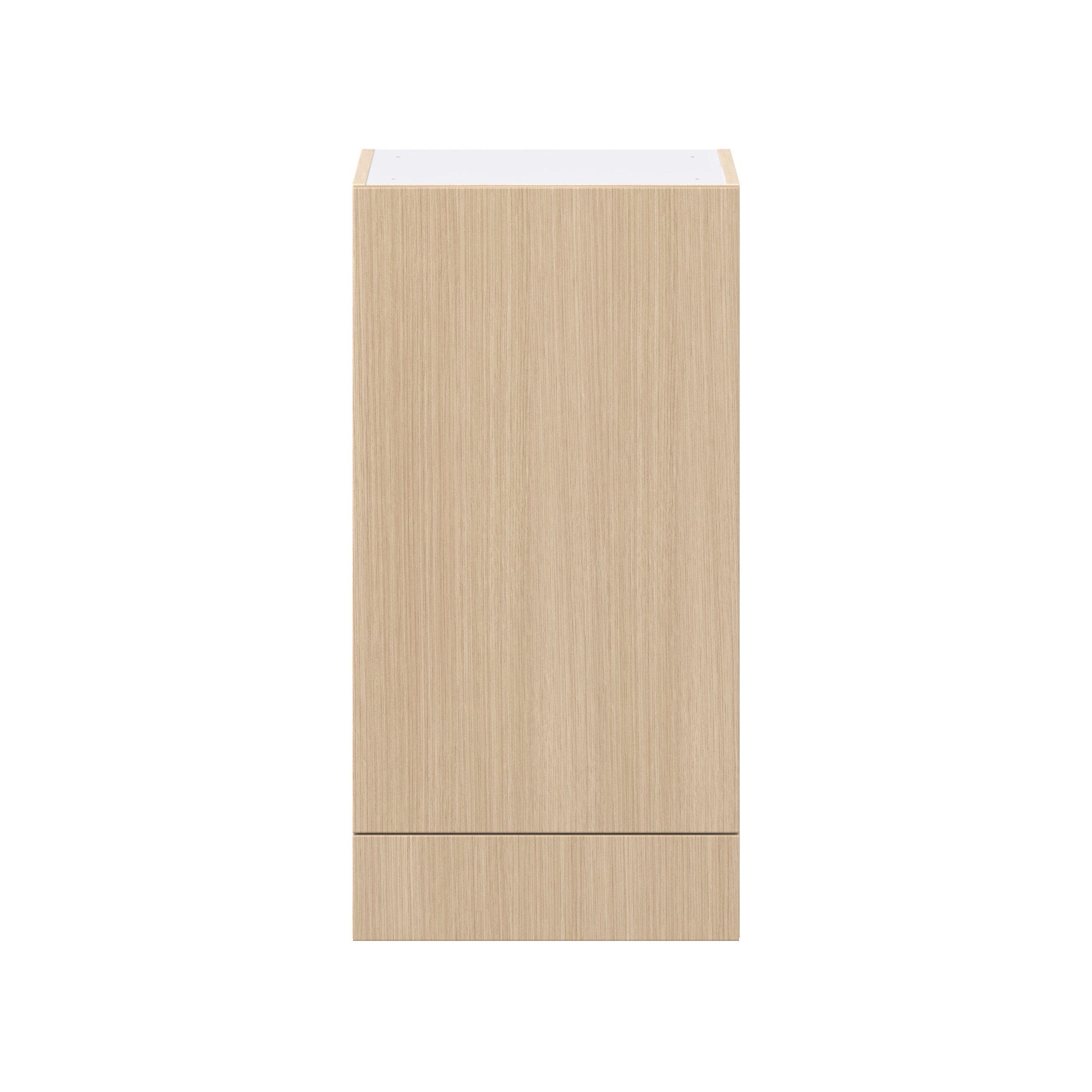 Glenwood 18 in. Mojavi Oak Door and Drawer Wall Cabinet