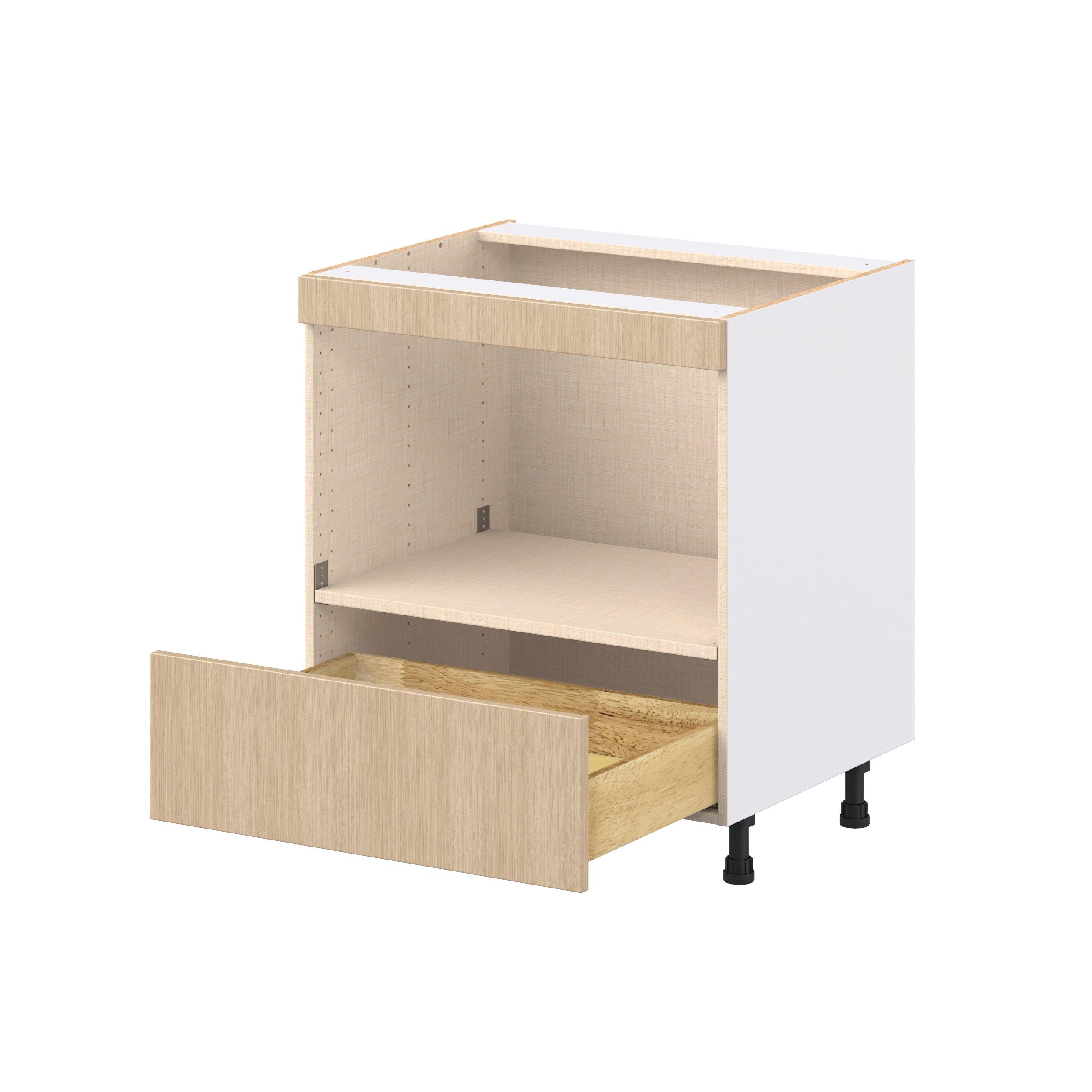Glenwood 30 in. Mojavi Oak Microwave Base Cabinet