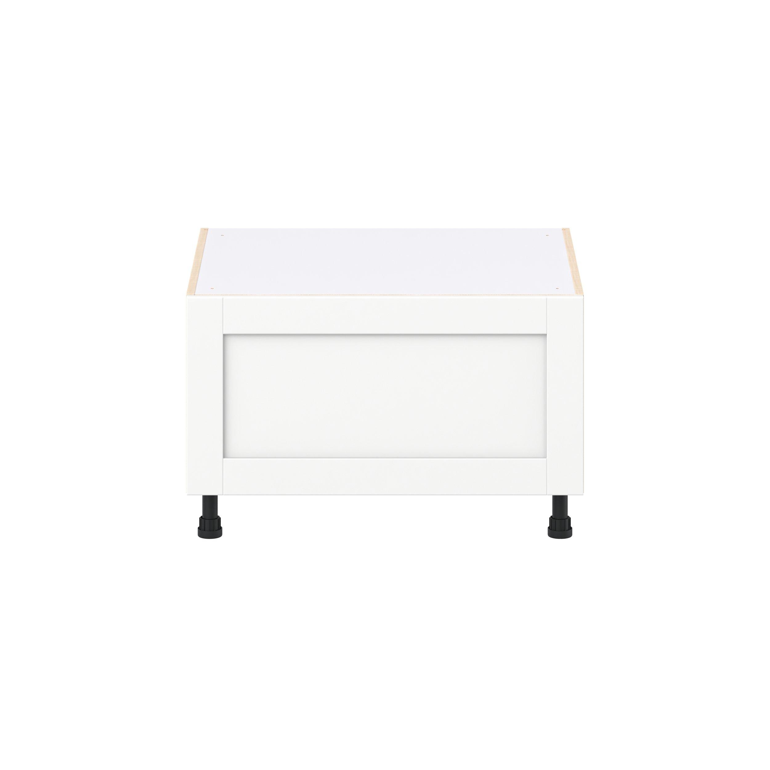 Summerhill 30 in. Bright White Window Seat Base Cabinet