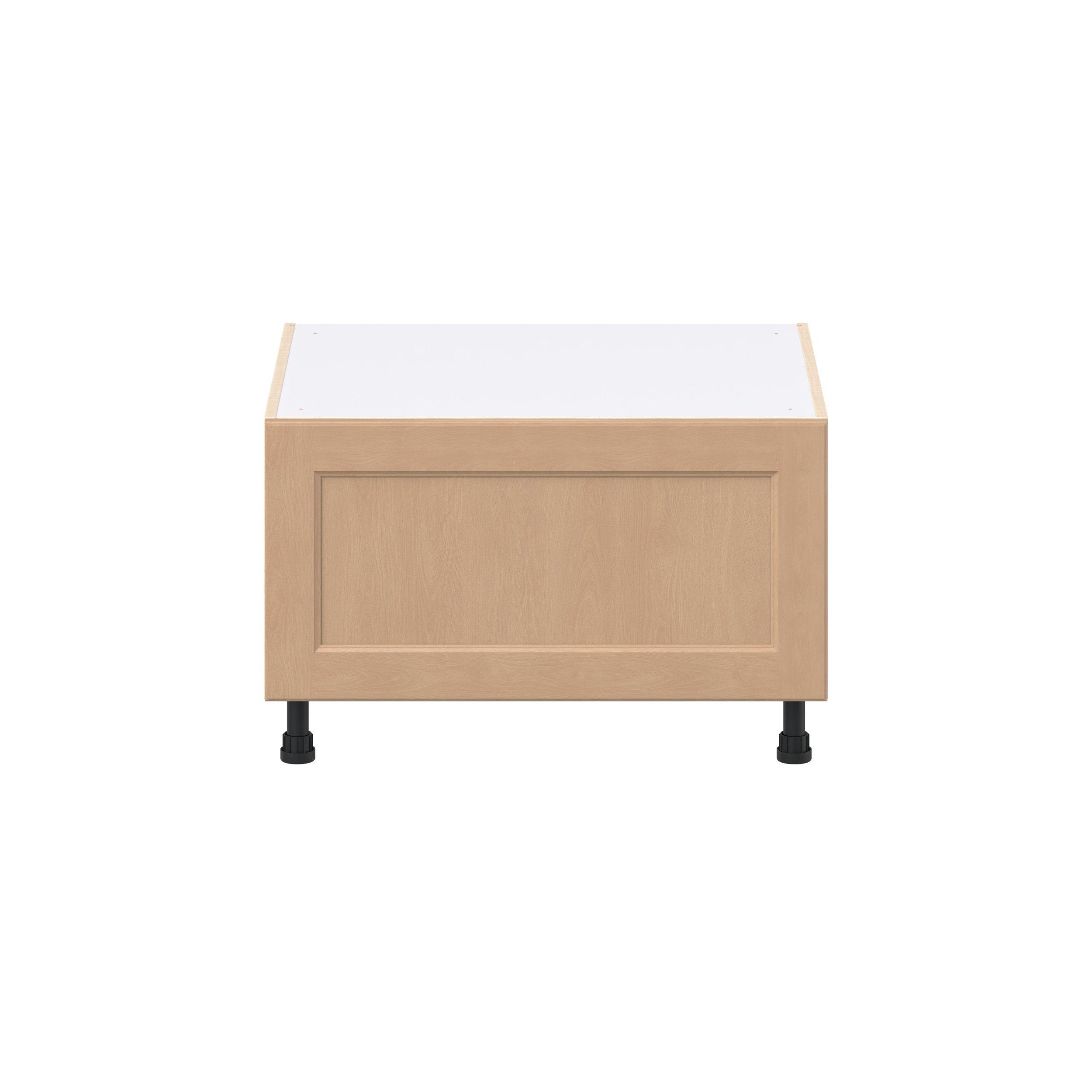 Sugarhill 30 in. Stained Sugar Cookie Window Seat Base Cabinet