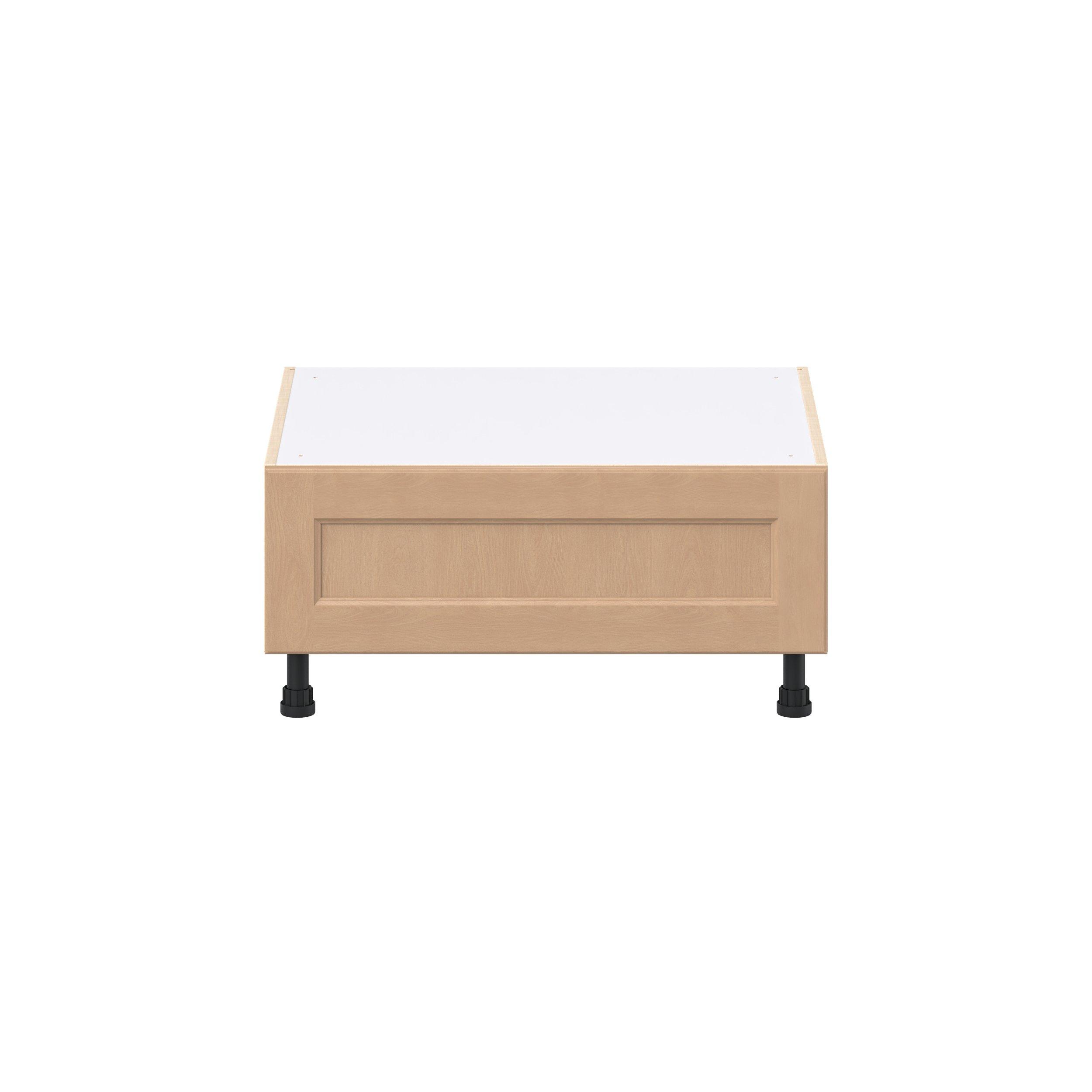Sugarhill 30 in. Stained Sugar Cookie Window Seat Base Cabinet