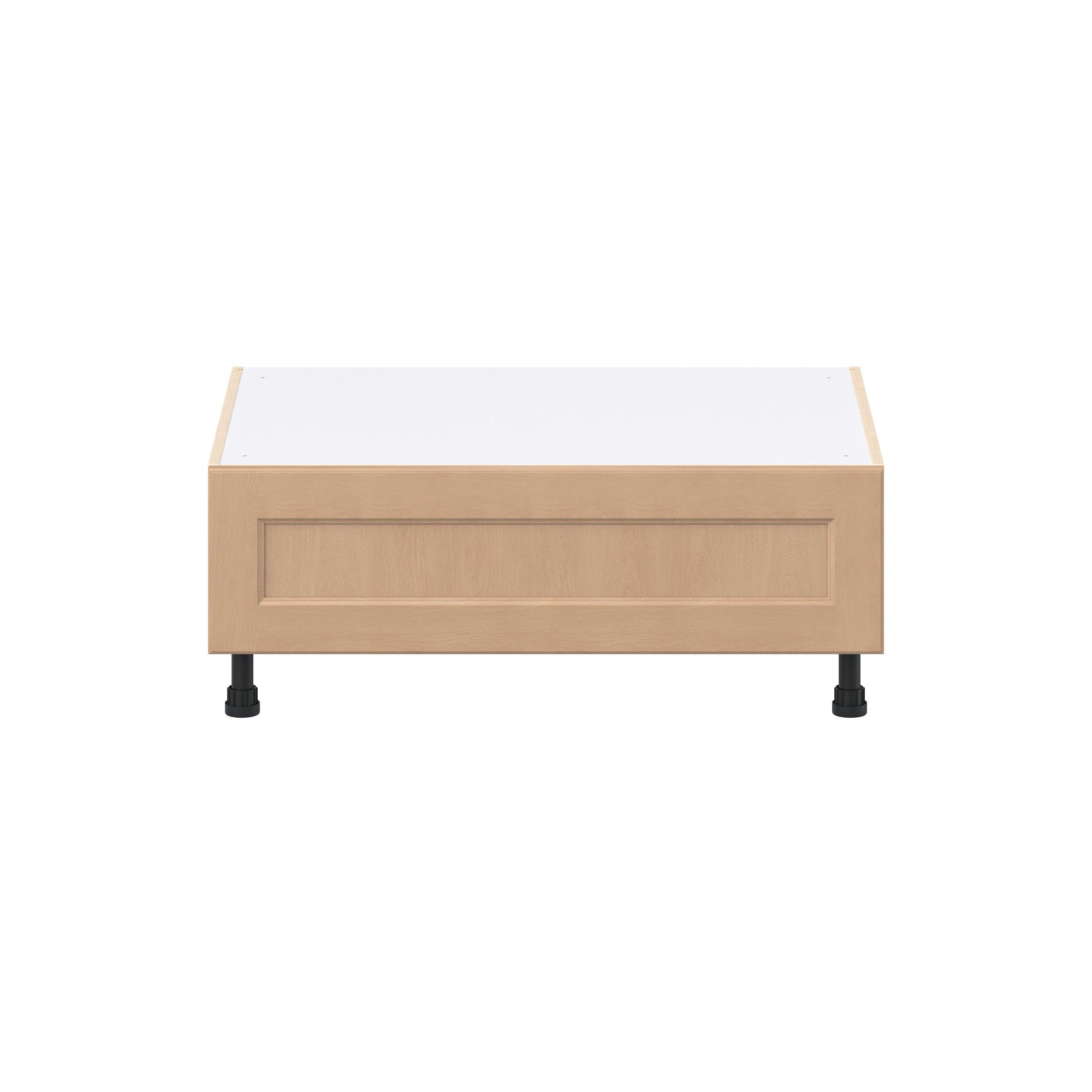 Sugarhill 36 in. Stained Sugar Cookie Window Seat Base Cabinet