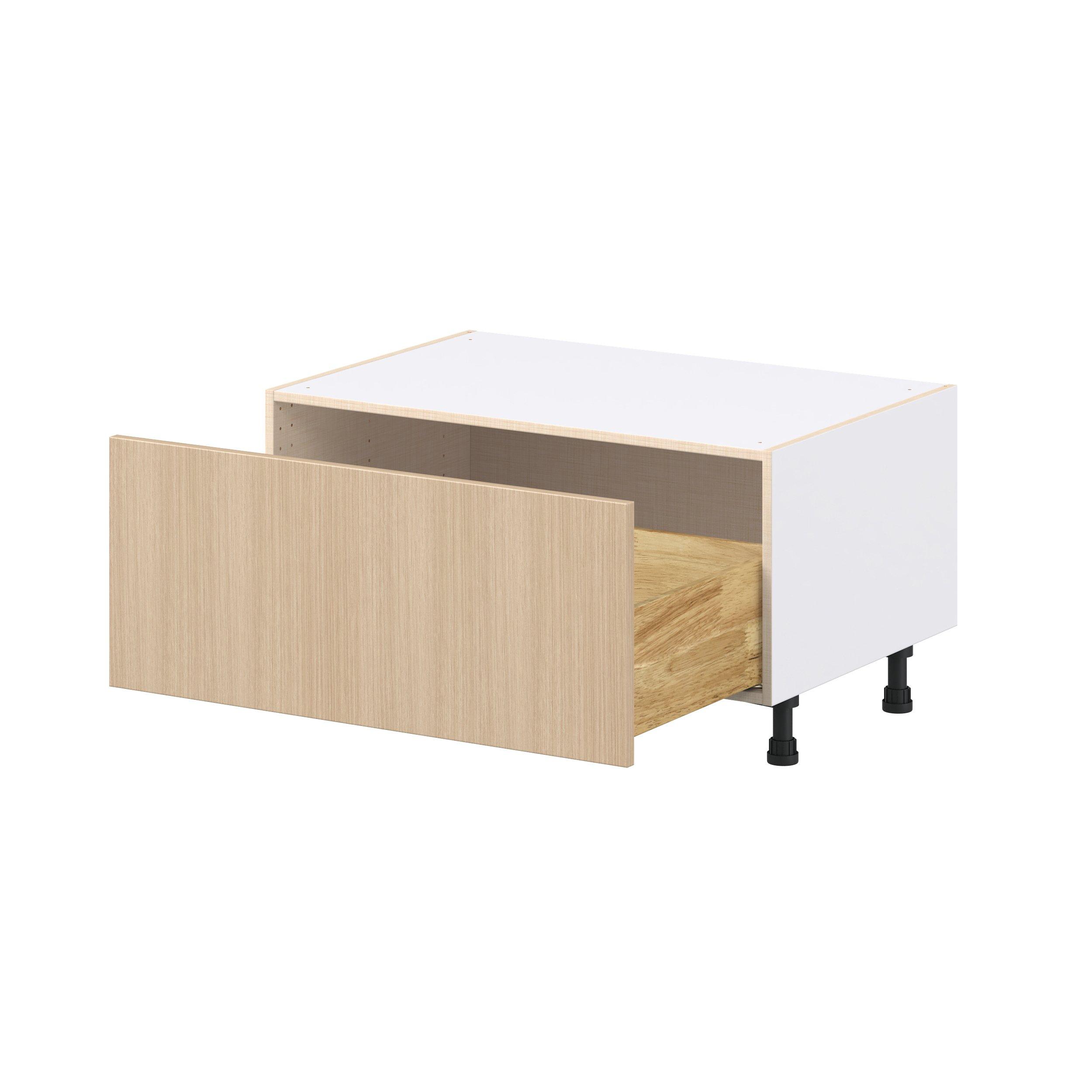 Glenwood 36 in. Mojavi Oak Window Seat Base Cabinet