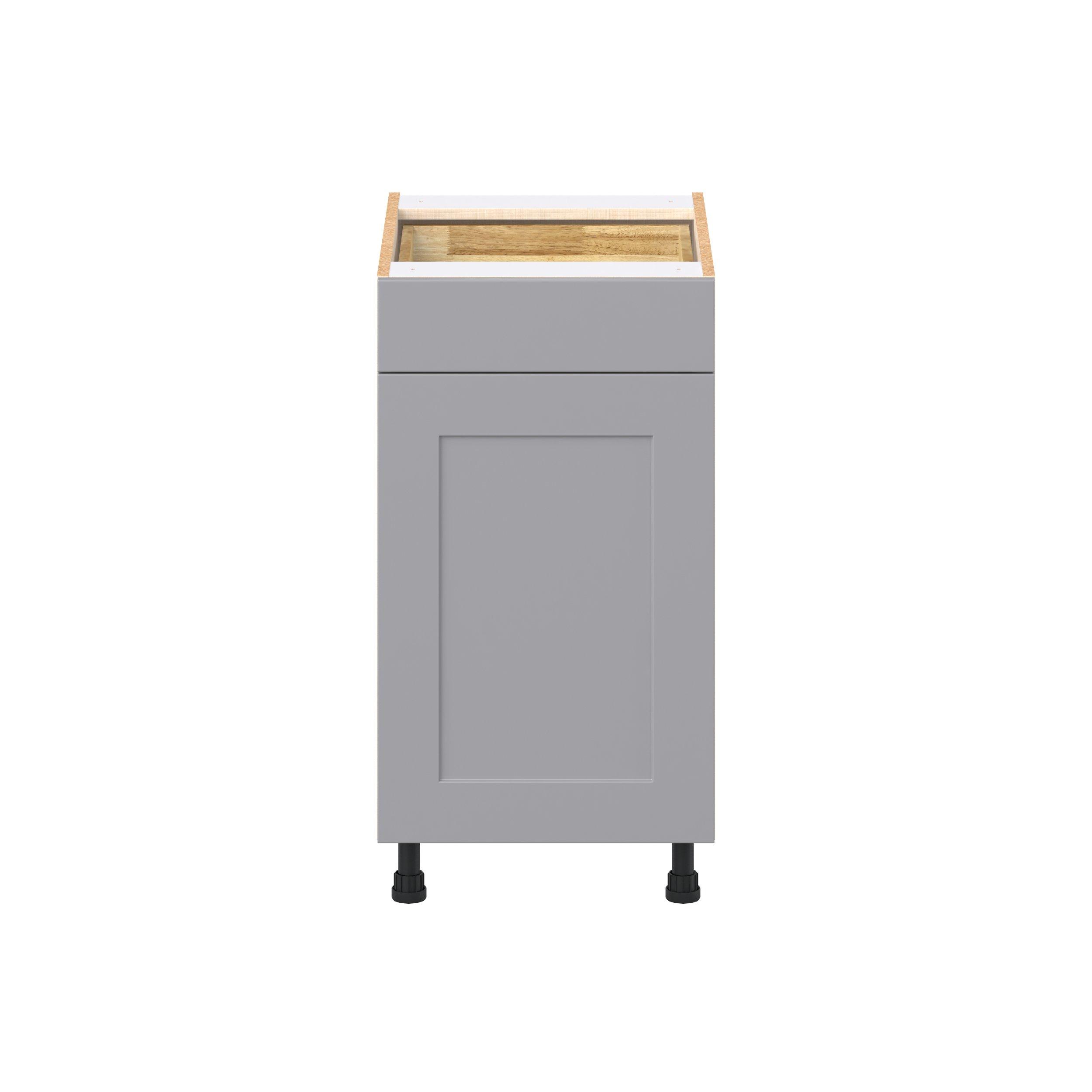 Candler 2 Drawer Trash Can Pull Out Base Cabinet