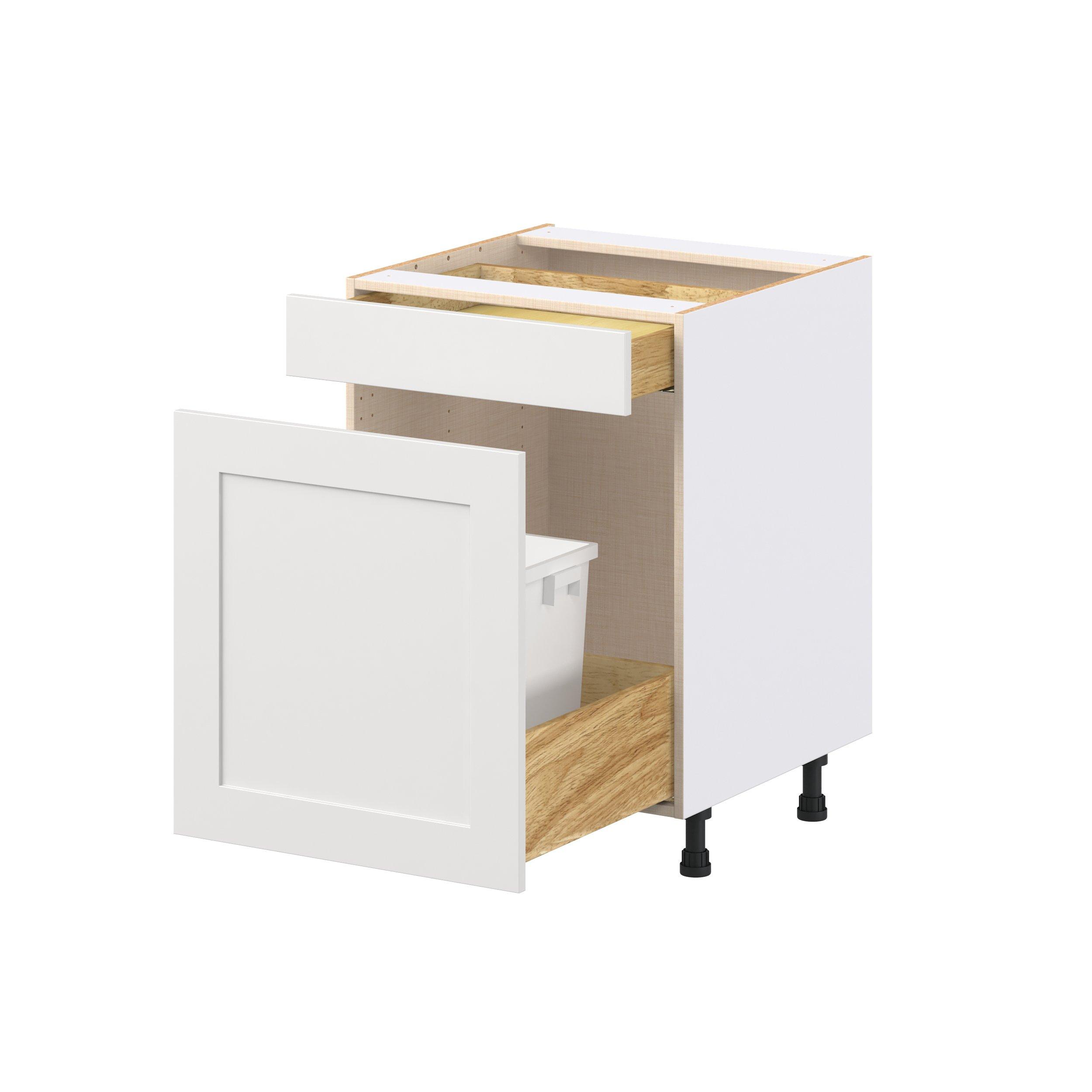 Candler 1 Drawer Trash Can Pull Out Base Cabinet