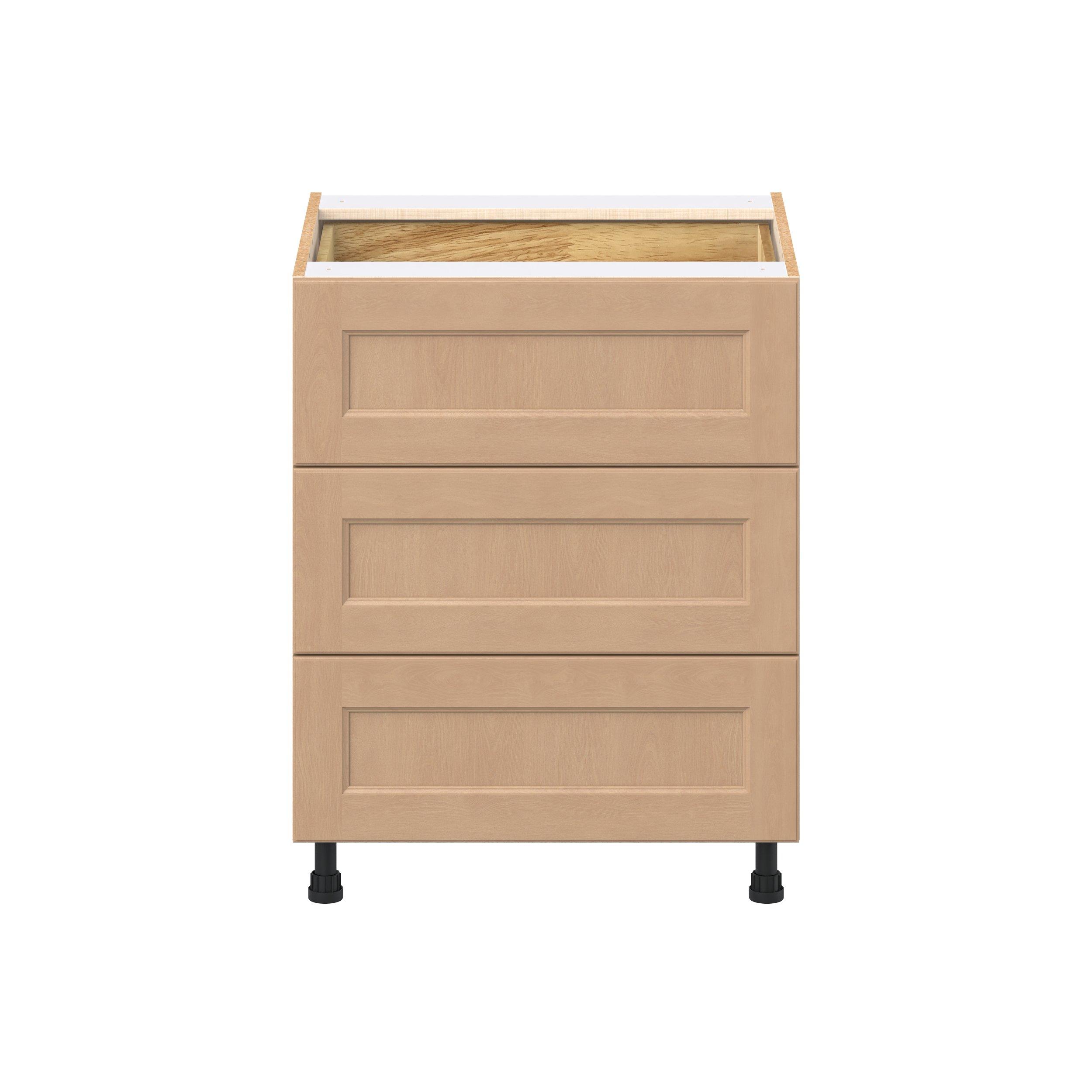 Sugarhill 27 in. Stained Sugar Cookie Base Cabinet with Inner Pull-Out Drawer
