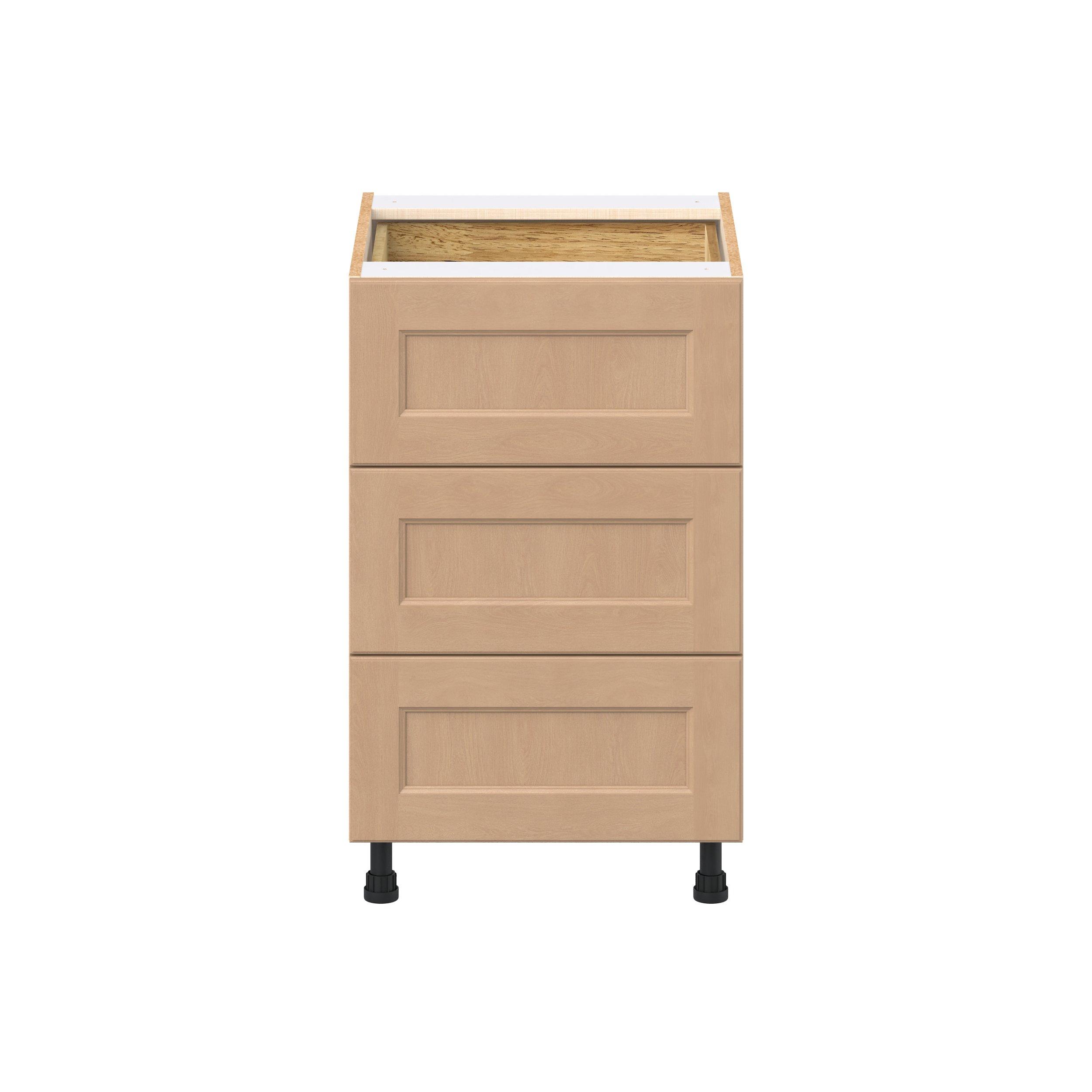 Sugarhill 21 in. Stained Sugar Cookie Base Cabinet with Inner Pull-Out Drawer