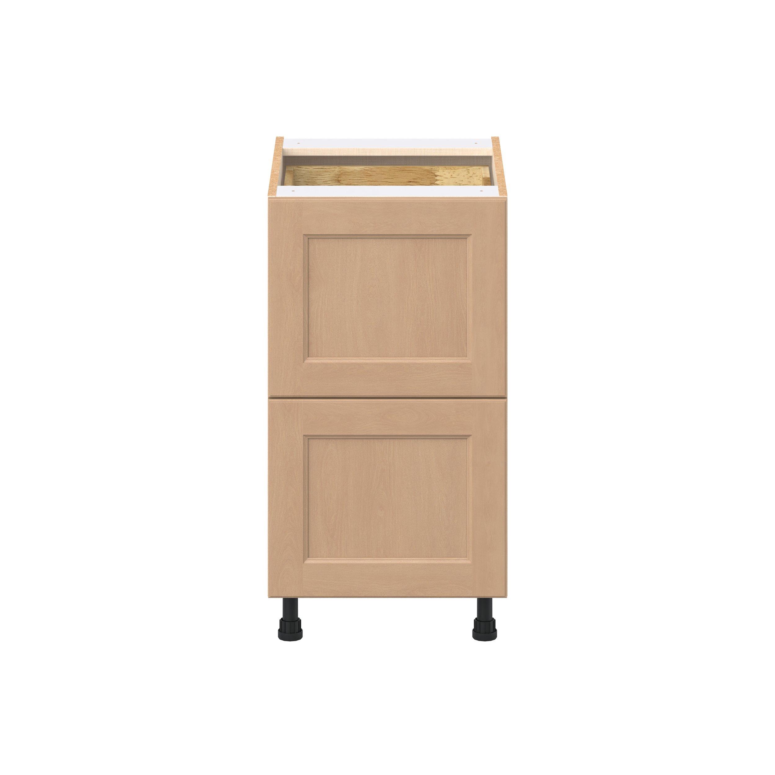 Sugarhill 18 in. Stained Sugar Cookie Base Cabinet with Inner Pull-Out Drawer