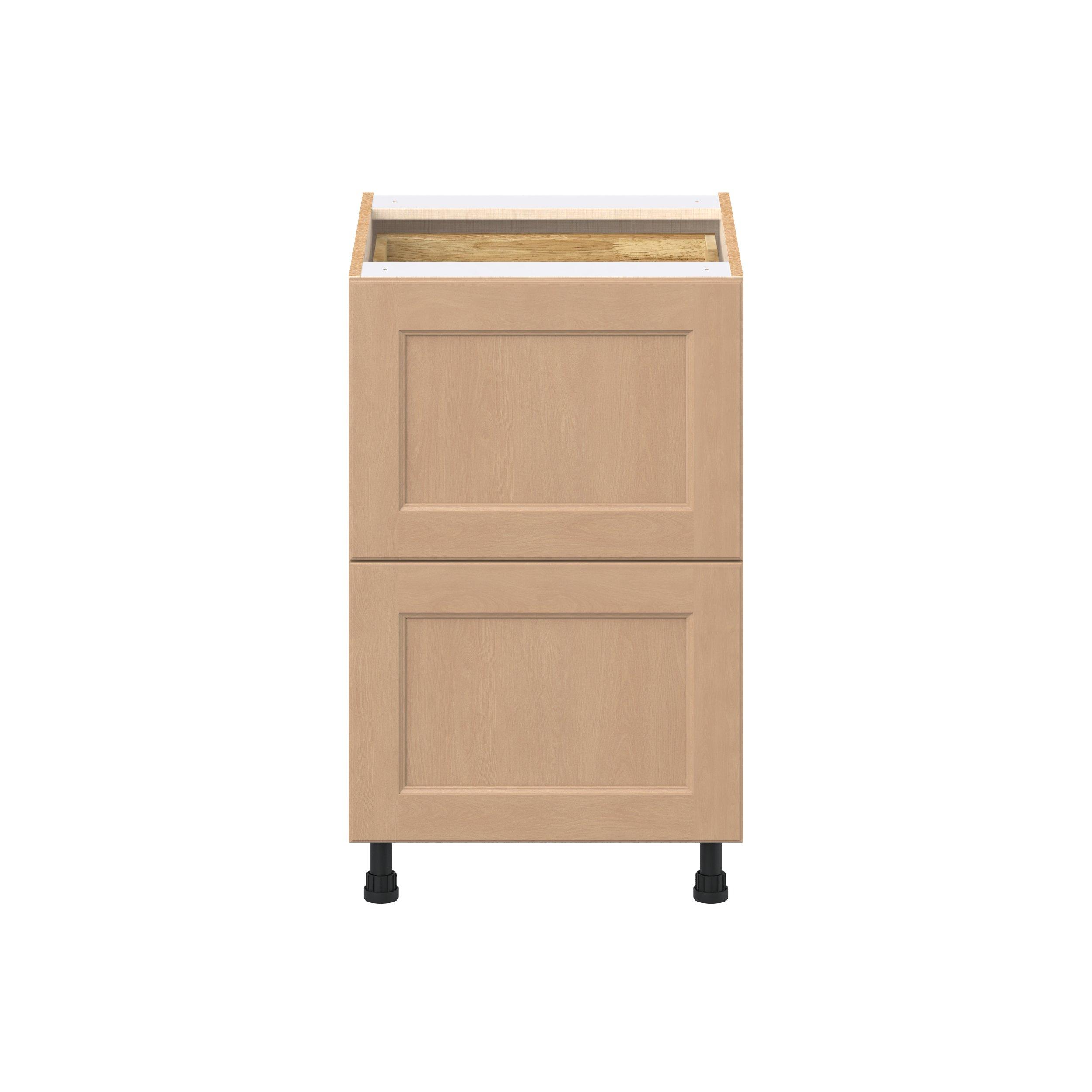 Sugarhill 21 in. Stained Sugar Cookie Base Cabinet with Inner Pull-Out Drawer