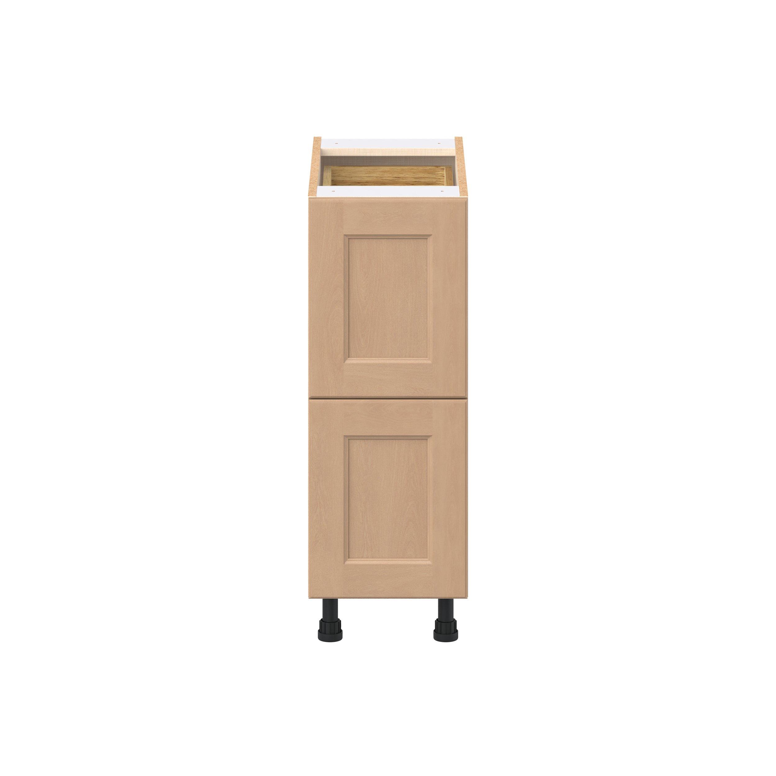 Sugarhill 12 in. Stained Sugar Cookie Base Cabinet with Inner Pull-Out Drawer