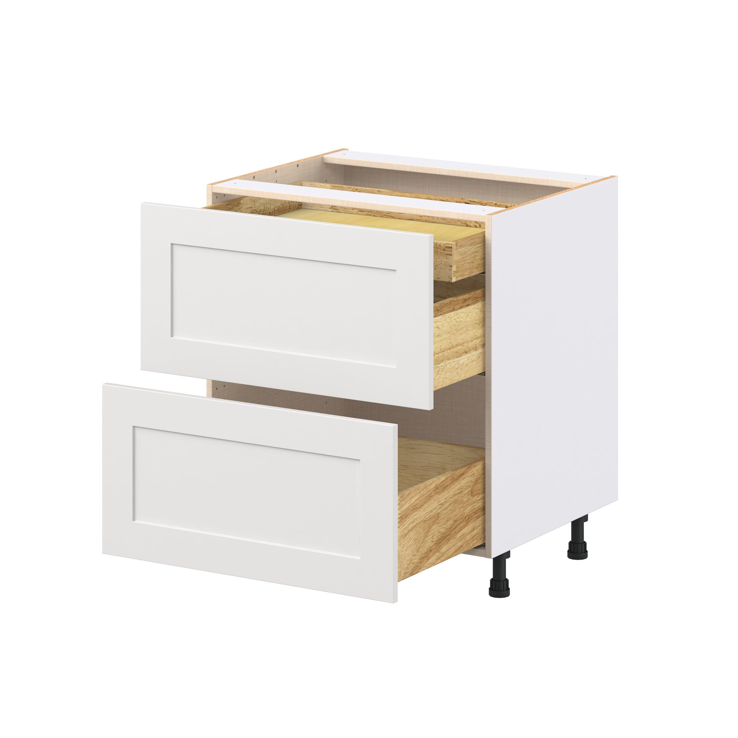 Candler 3 Drawer Inner Pull-Out Drawer Base Cabinet