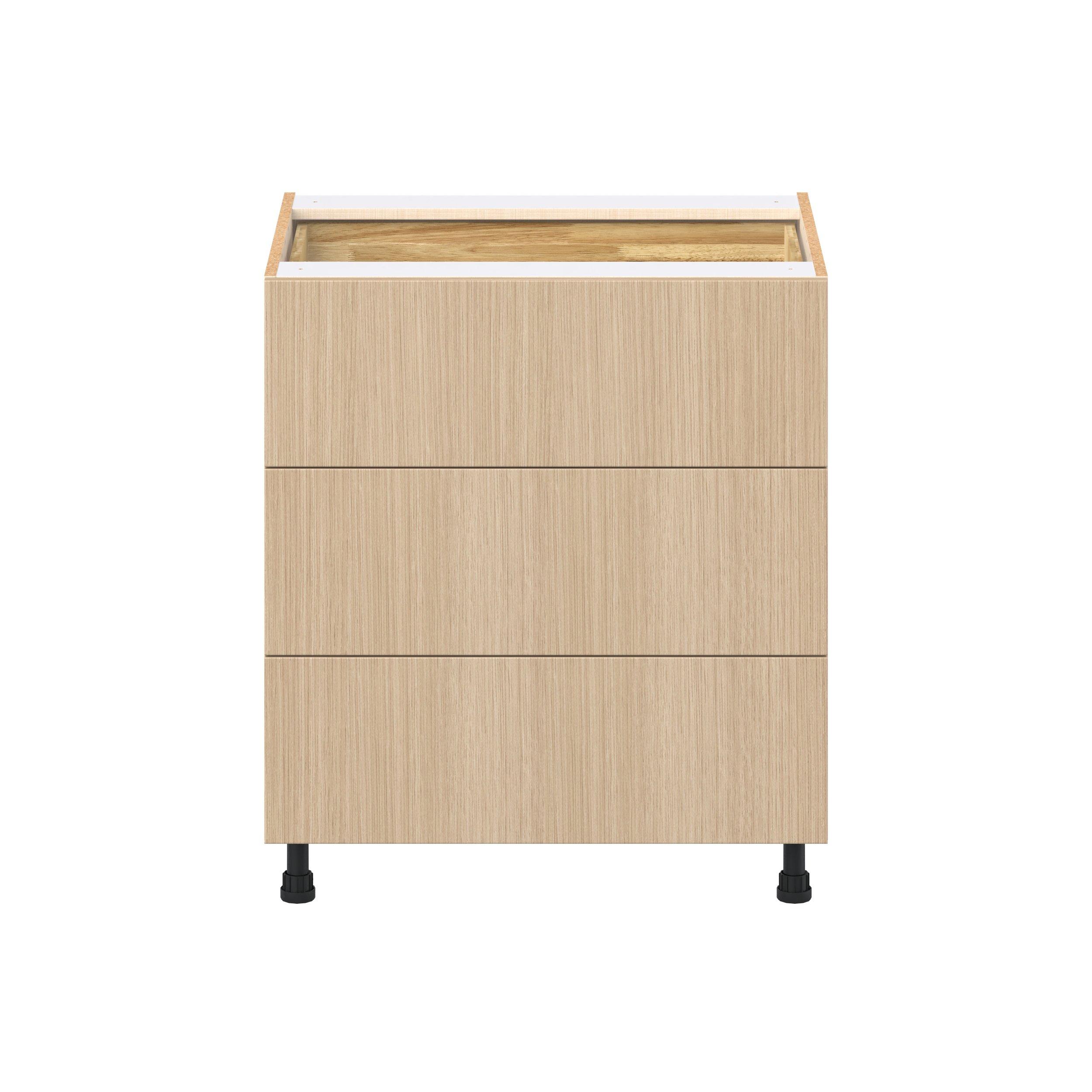 Glenwood 30 in. Mojavi Oak Base Cabinet with Inner Pull-Out Drawer