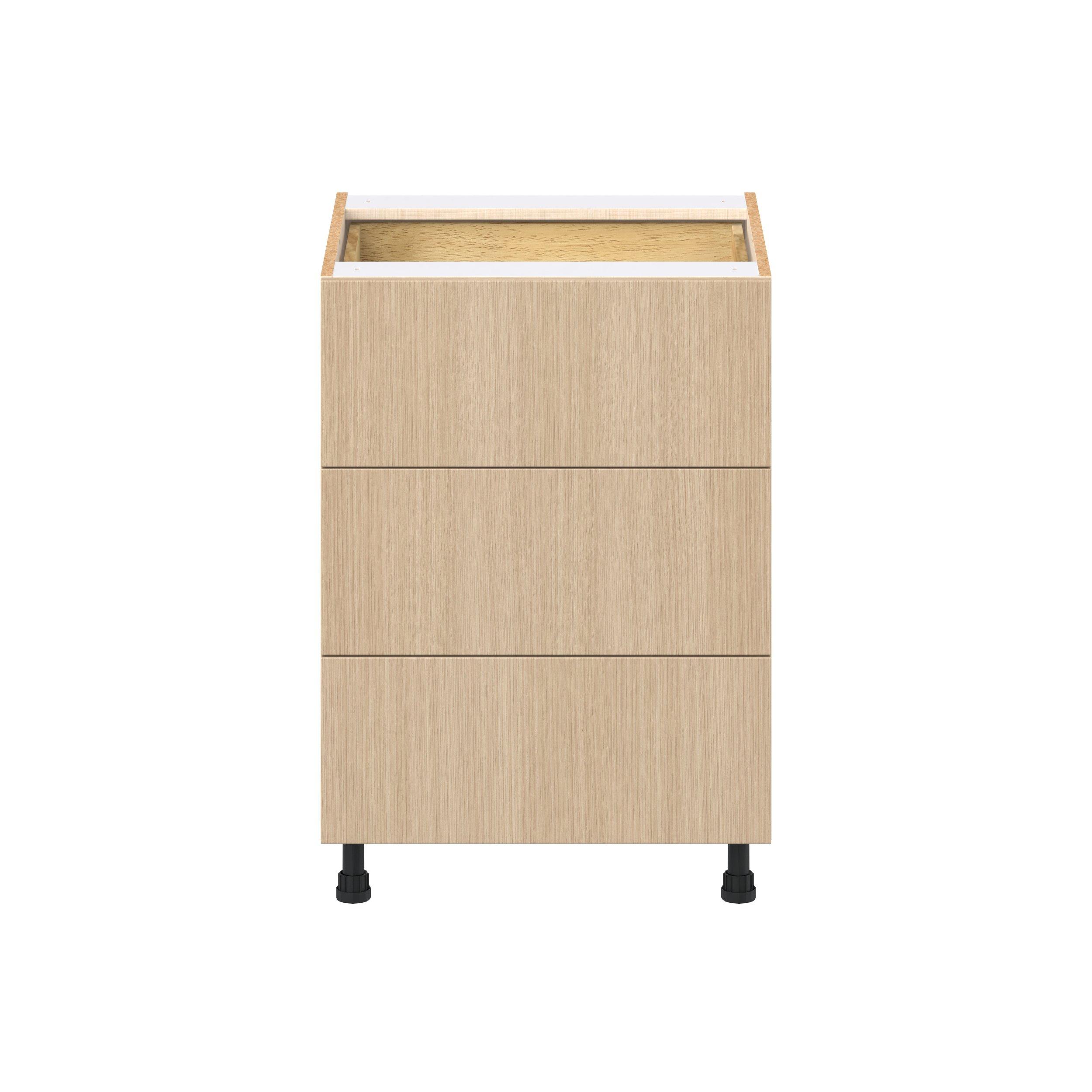Glenwood 24 in. Mojavi Oak Base Cabinet with Inner Pull-Out Drawer