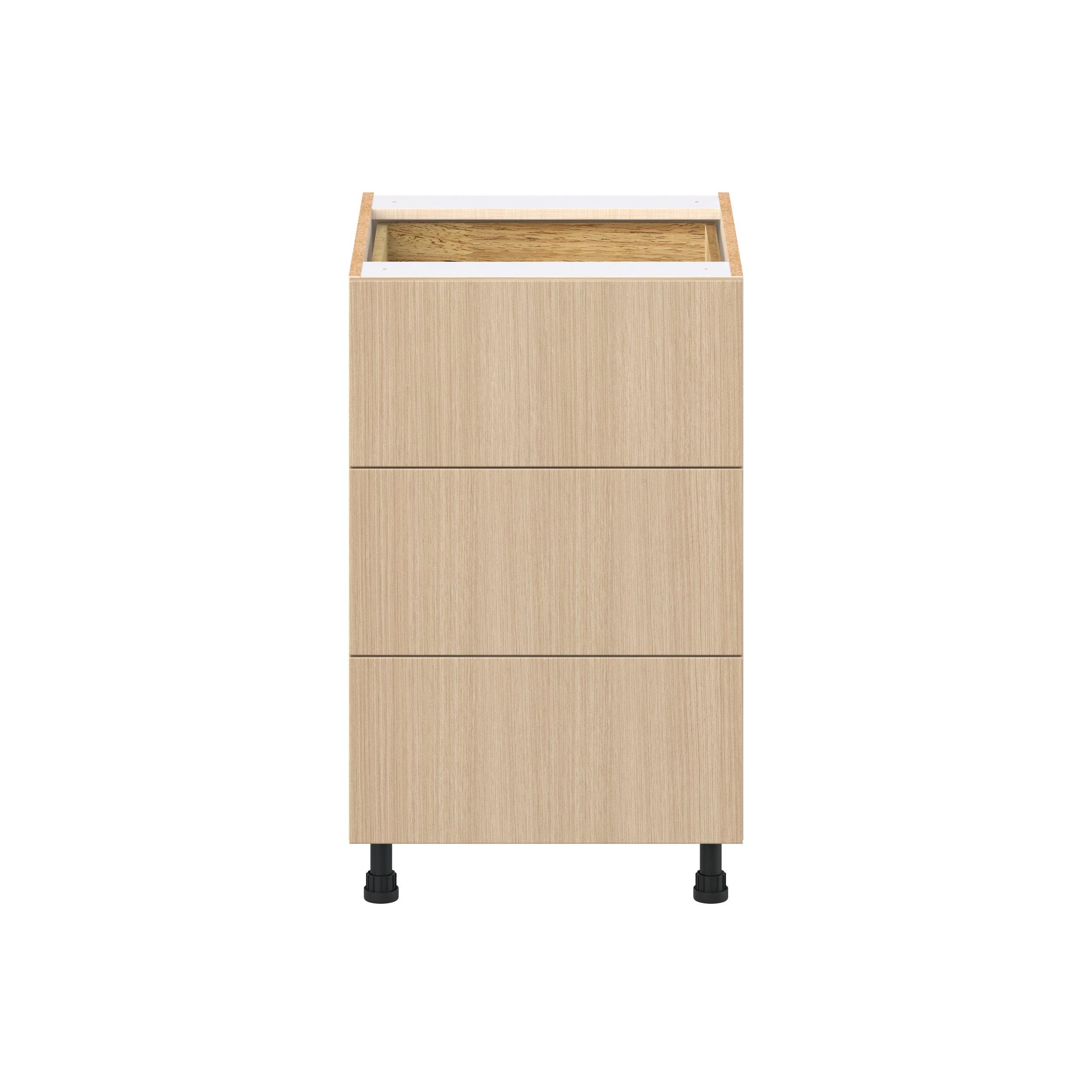 Glenwood 21 in. Mojavi Oak Base Cabinet with Inner Pull-Out Drawer