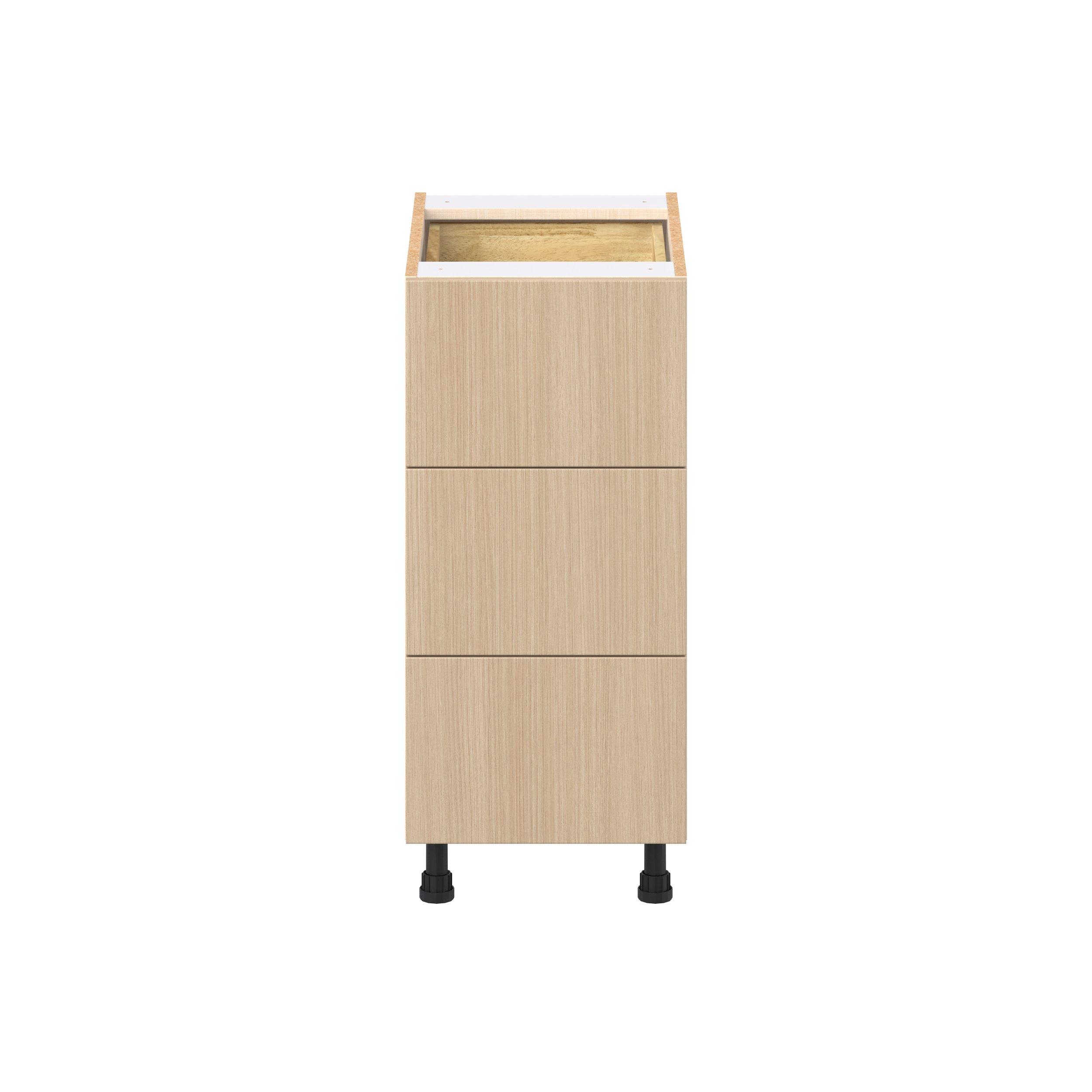 Glenwood 15 in. Mojavi Oak Base Cabinet with Inner Pull-Out Drawer