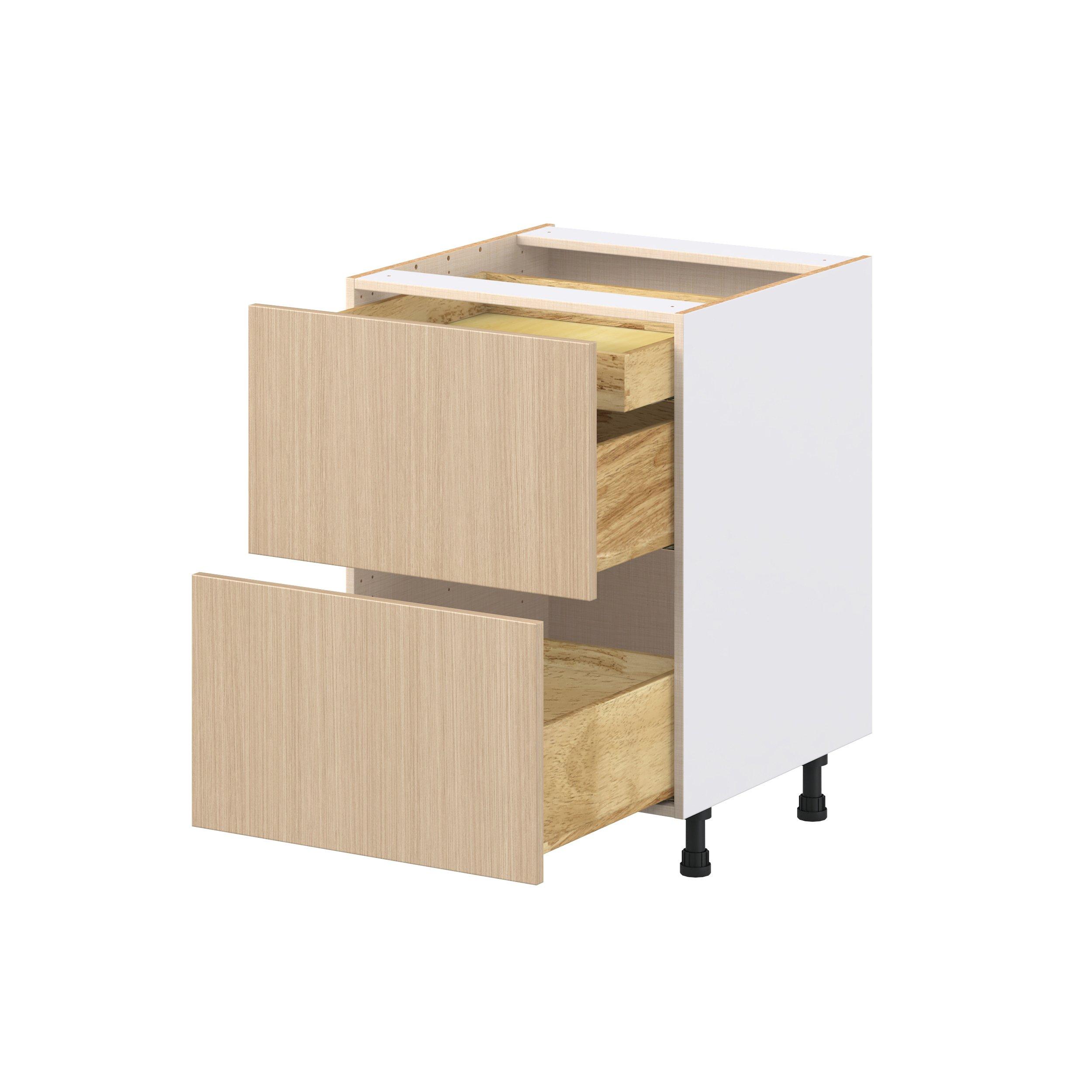 Glenwood 24 in. Mojavi Oak Base Cabinet with Inner Pull-Out Drawer