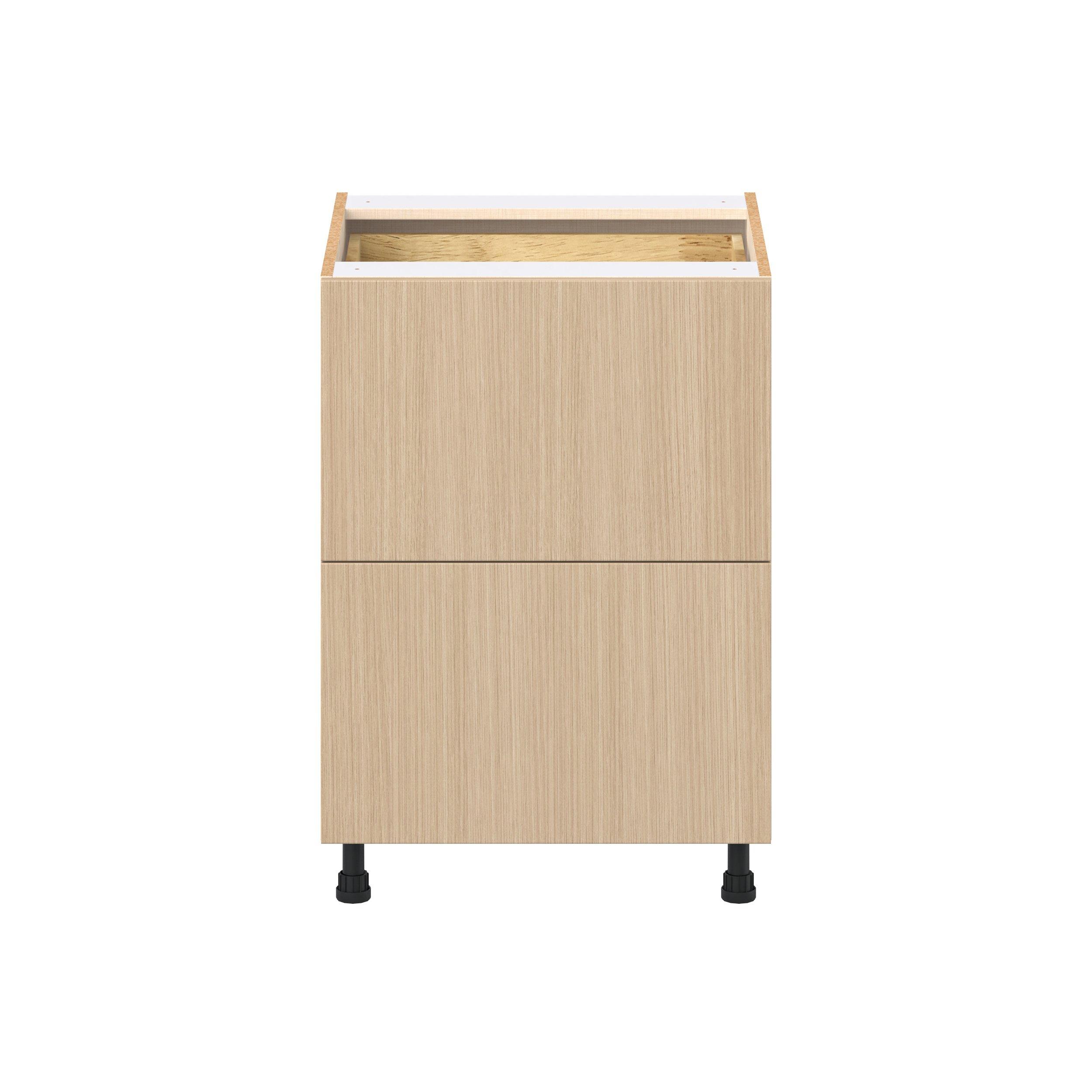 Glenwood 24 in. Mojavi Oak Base Cabinet with Inner Pull-Out Drawer