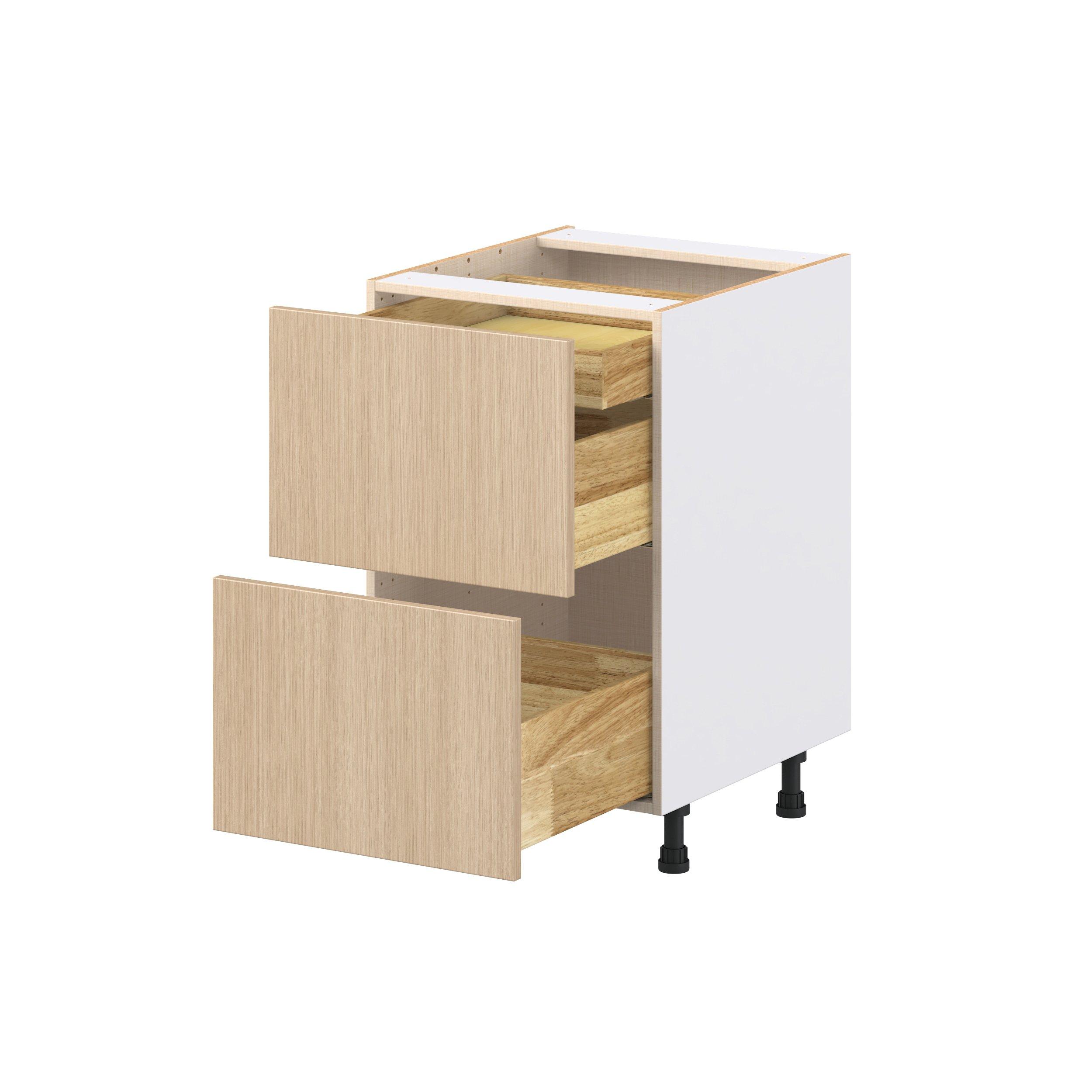 Glenwood 21 in. Mojavi Oak Base Cabinet with Inner Pull-Out Drawer