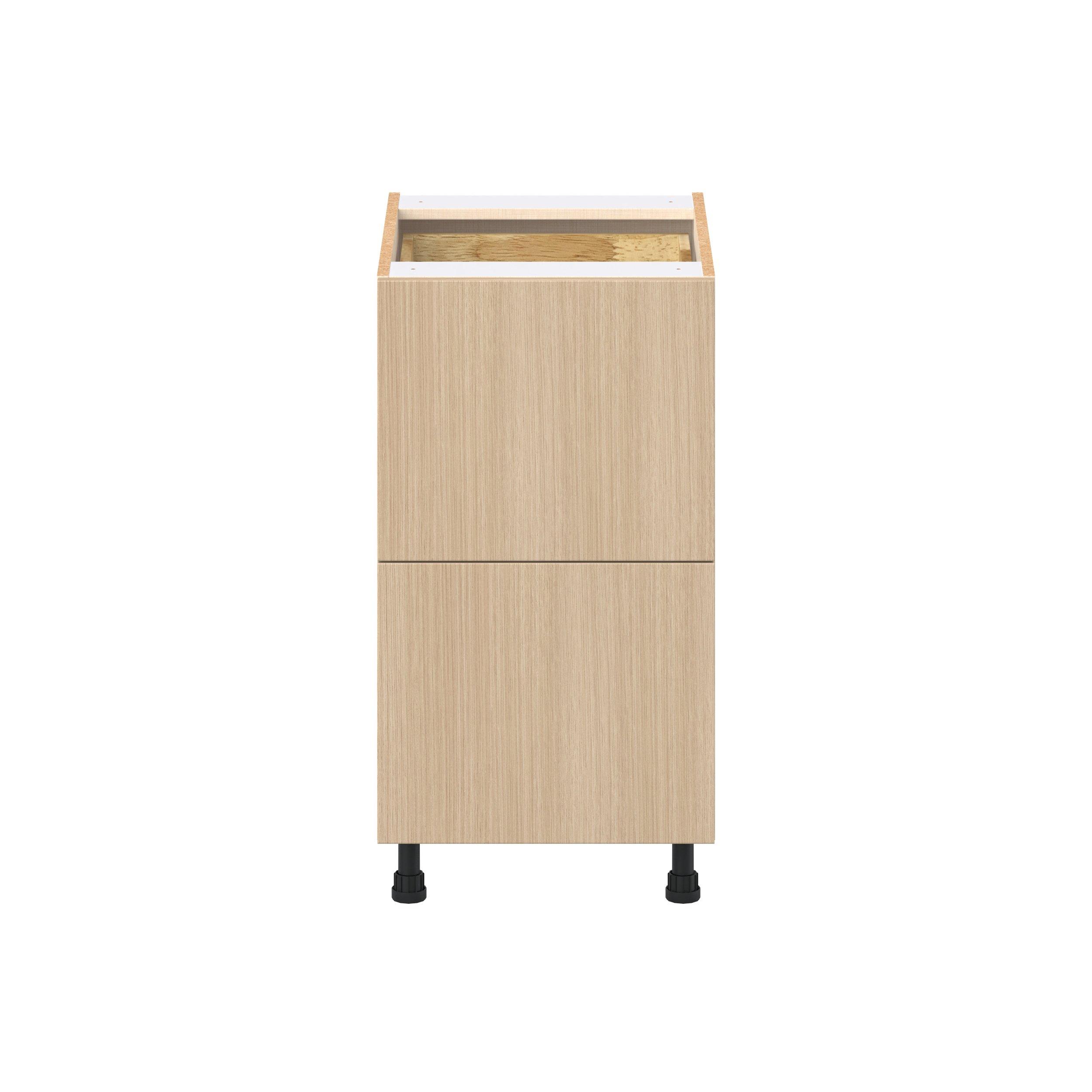Glenwood 18 in. Mojavi Oak Base Cabinet with Inner Pull-Out Drawer