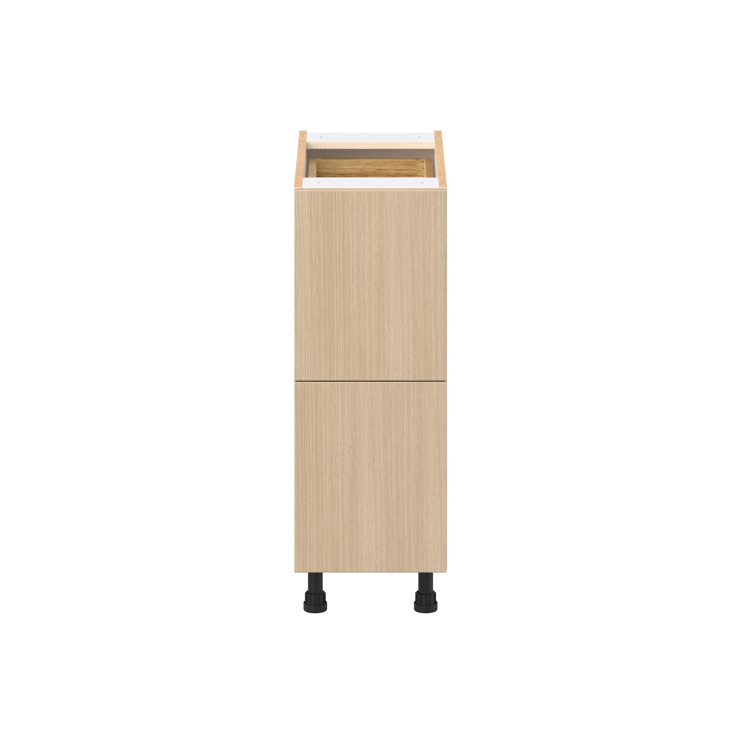 Glenwood 12 in. Mojavi Oak Base Cabinet with Inner Pull-Out Drawer