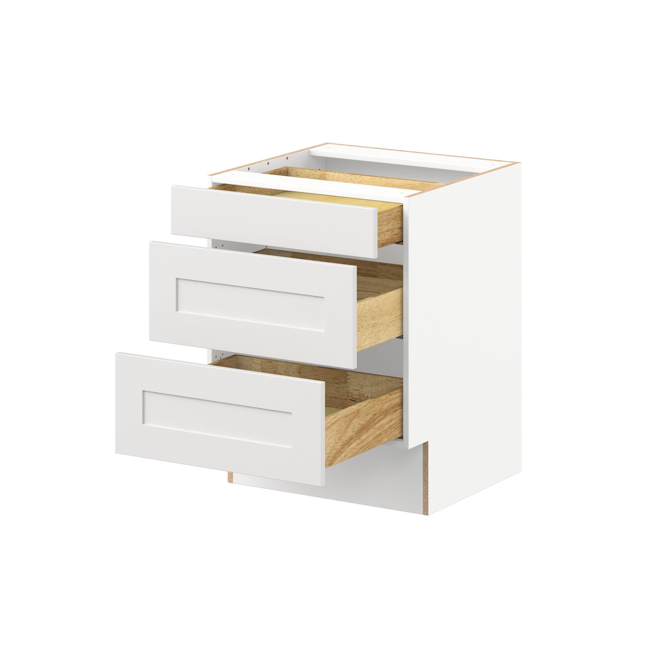 Candler 3 Drawer Base Cabinet
