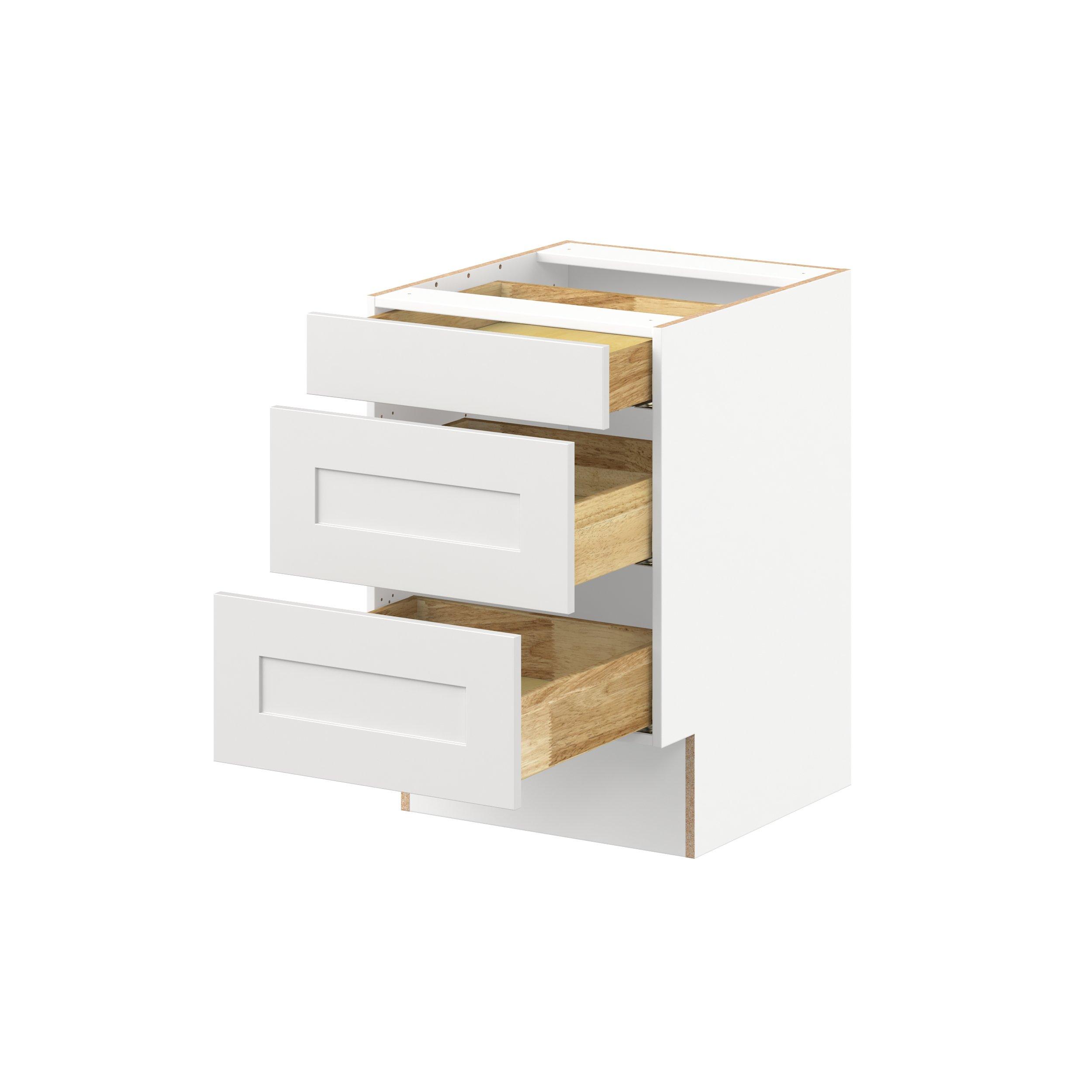 Candler 3 Drawer Base Cabinet