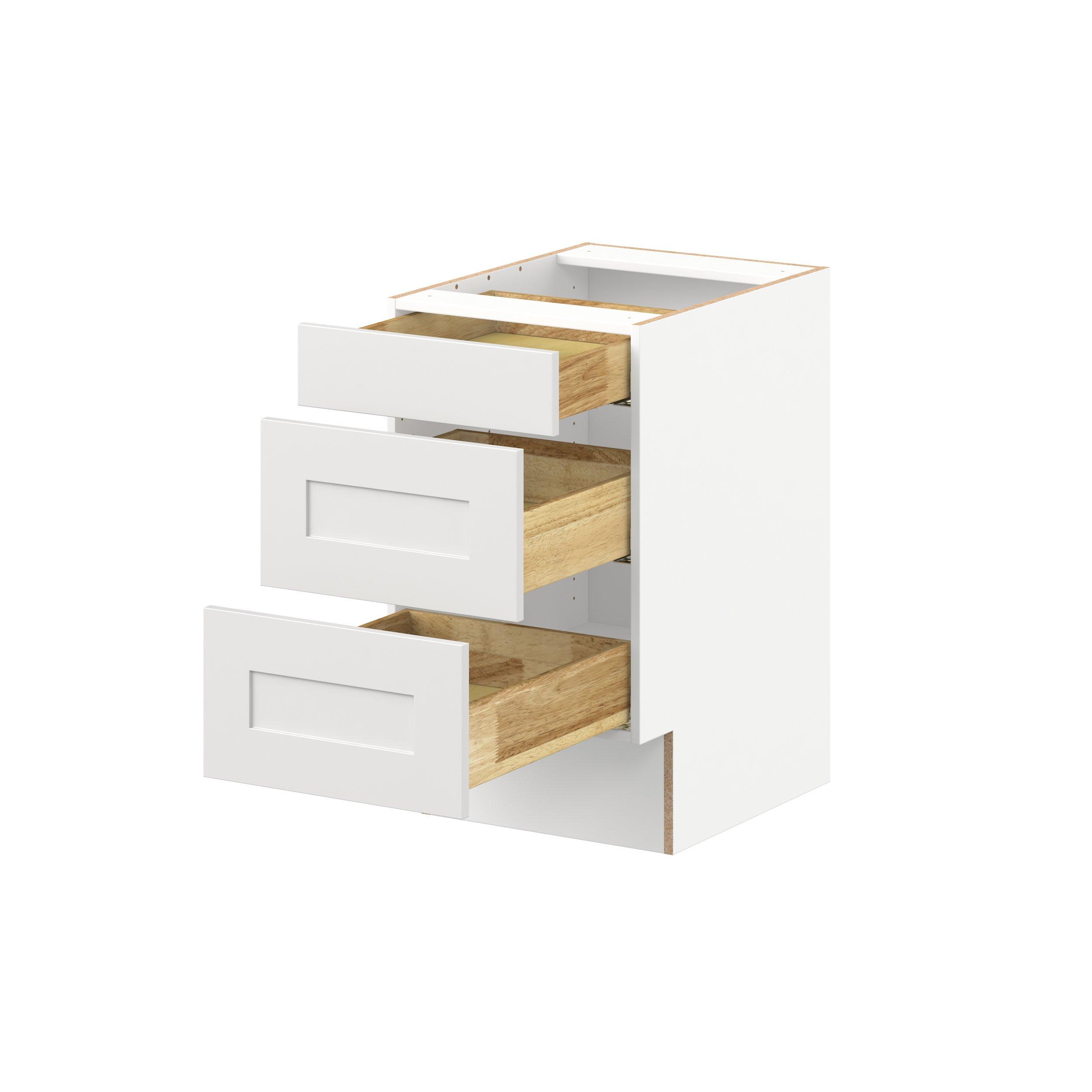 Candler 3 Drawer Base Cabinet