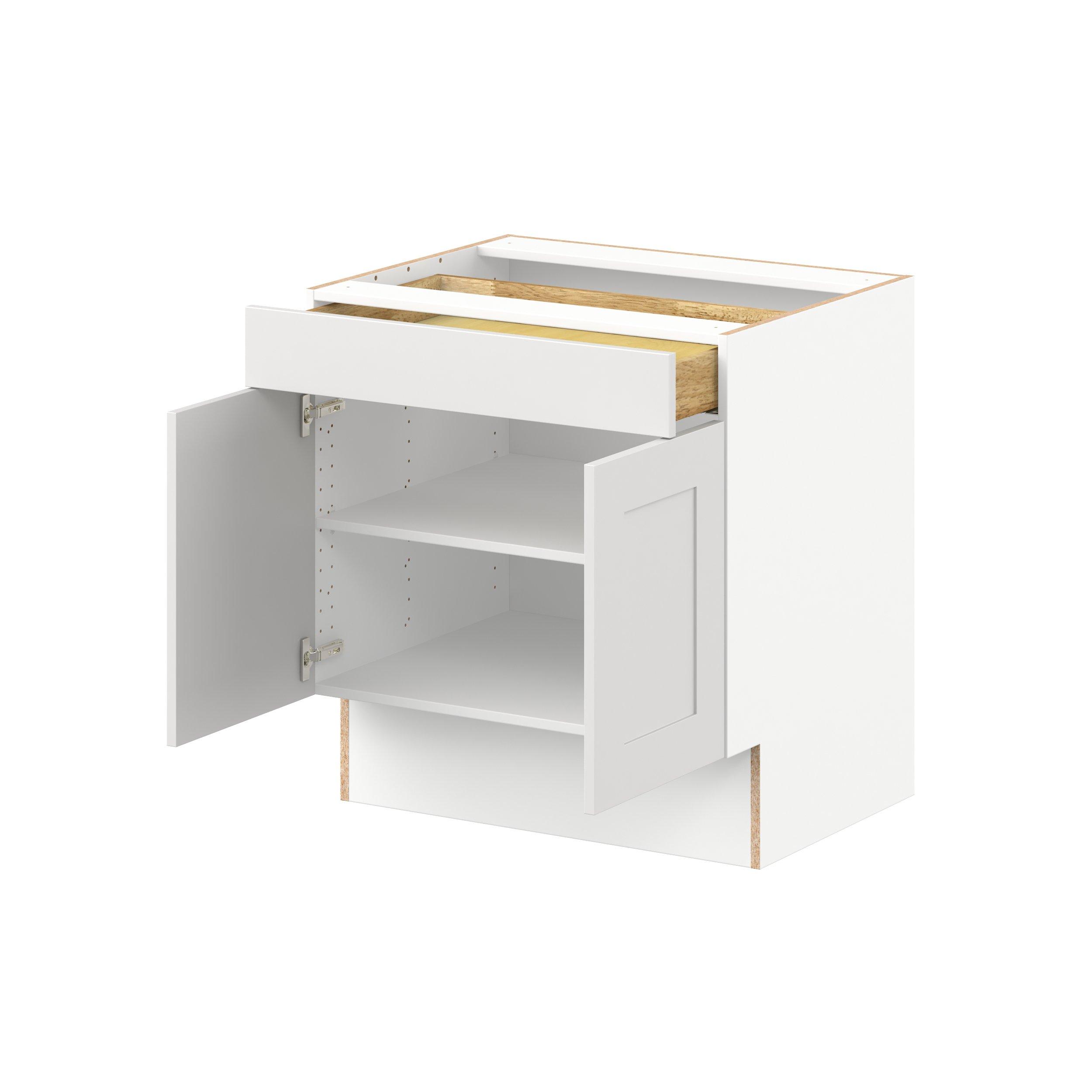 Candler 2 Door 1 Drawer Base Cabinet