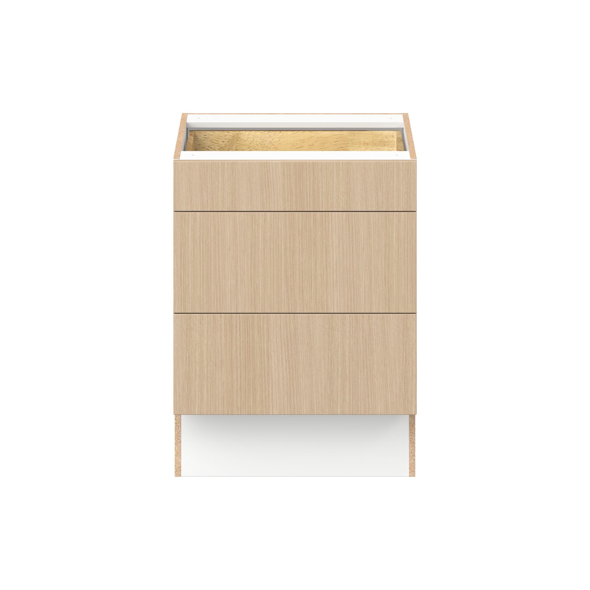 Glenwood 24 in. Mojavi Oak Drawer Base Cabinet - ADA