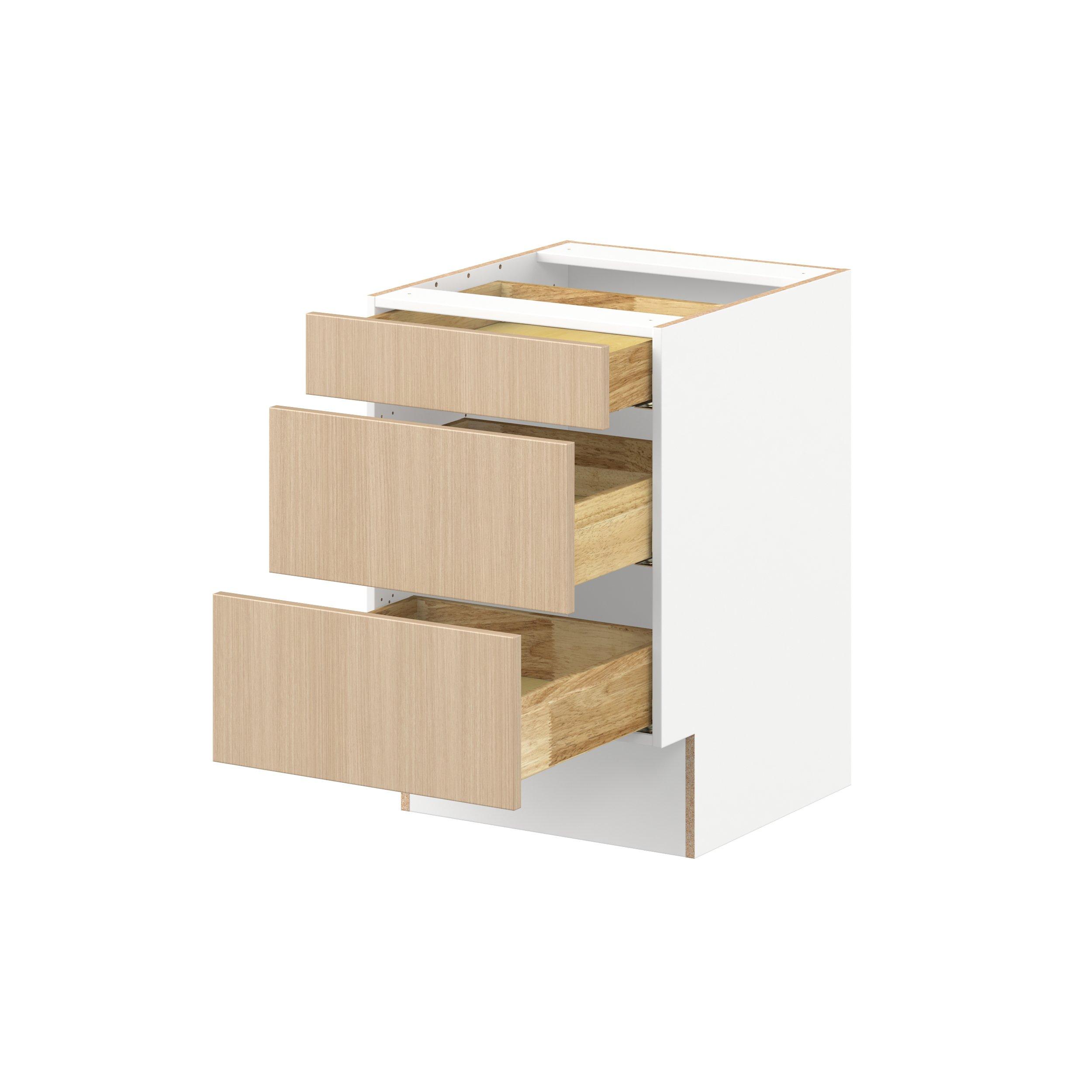 Glenwood 21 in. Mojavi Oak Drawer Base Cabinet - ADA