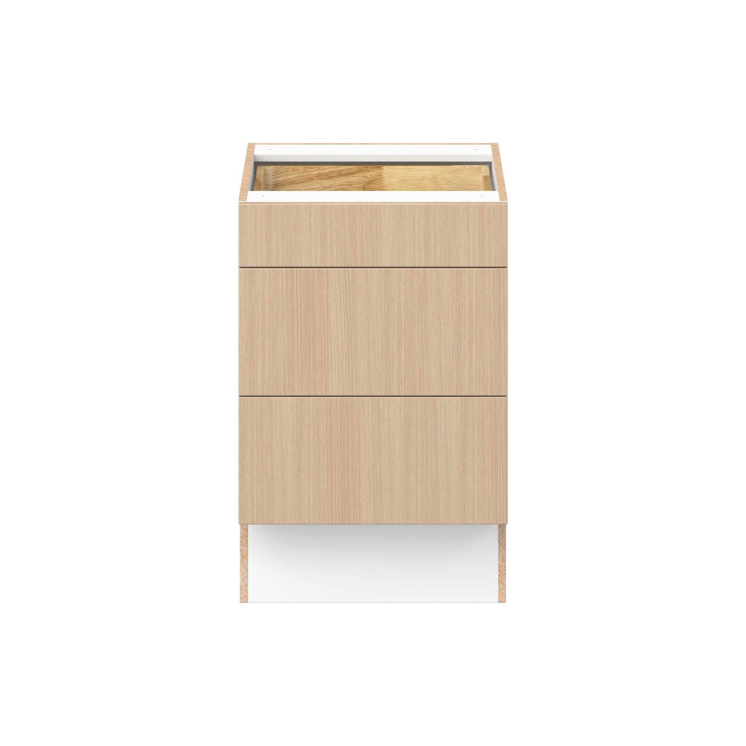 Glenwood 21 in. Mojavi Oak Drawer Base Cabinet - ADA