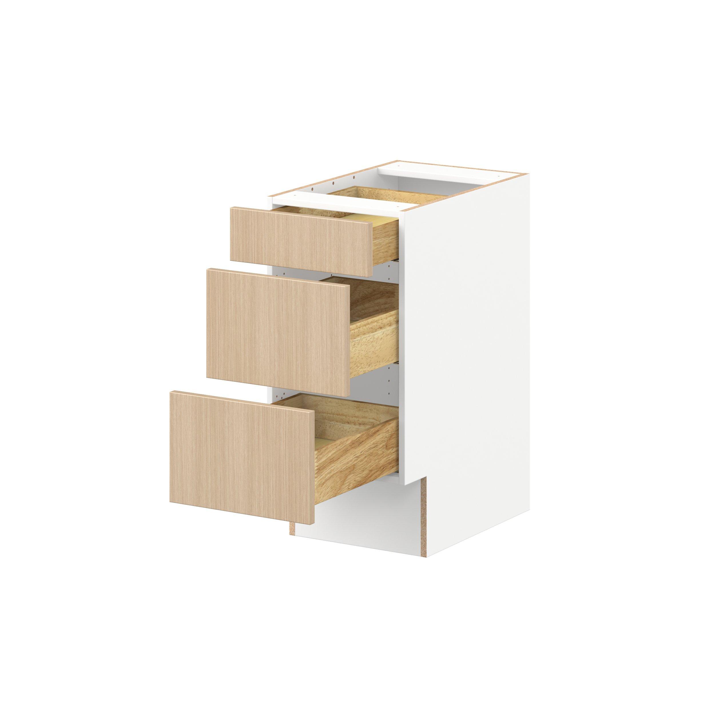 Glenwood 15 in. Mojavi Oak Drawer Base Cabinet - ADA