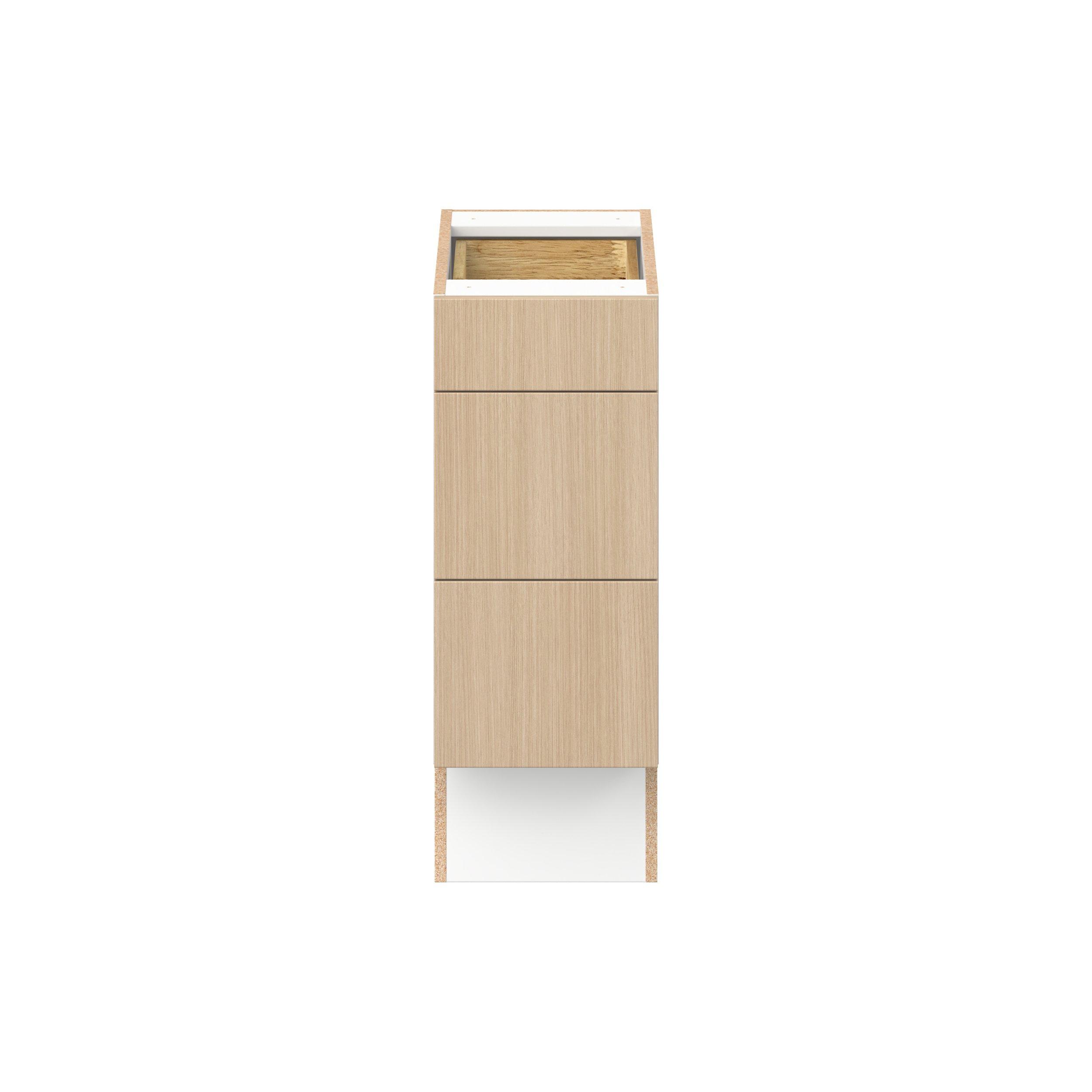 Glenwood 12 in. Mojavi Oak Drawer Base Cabinet - ADA
